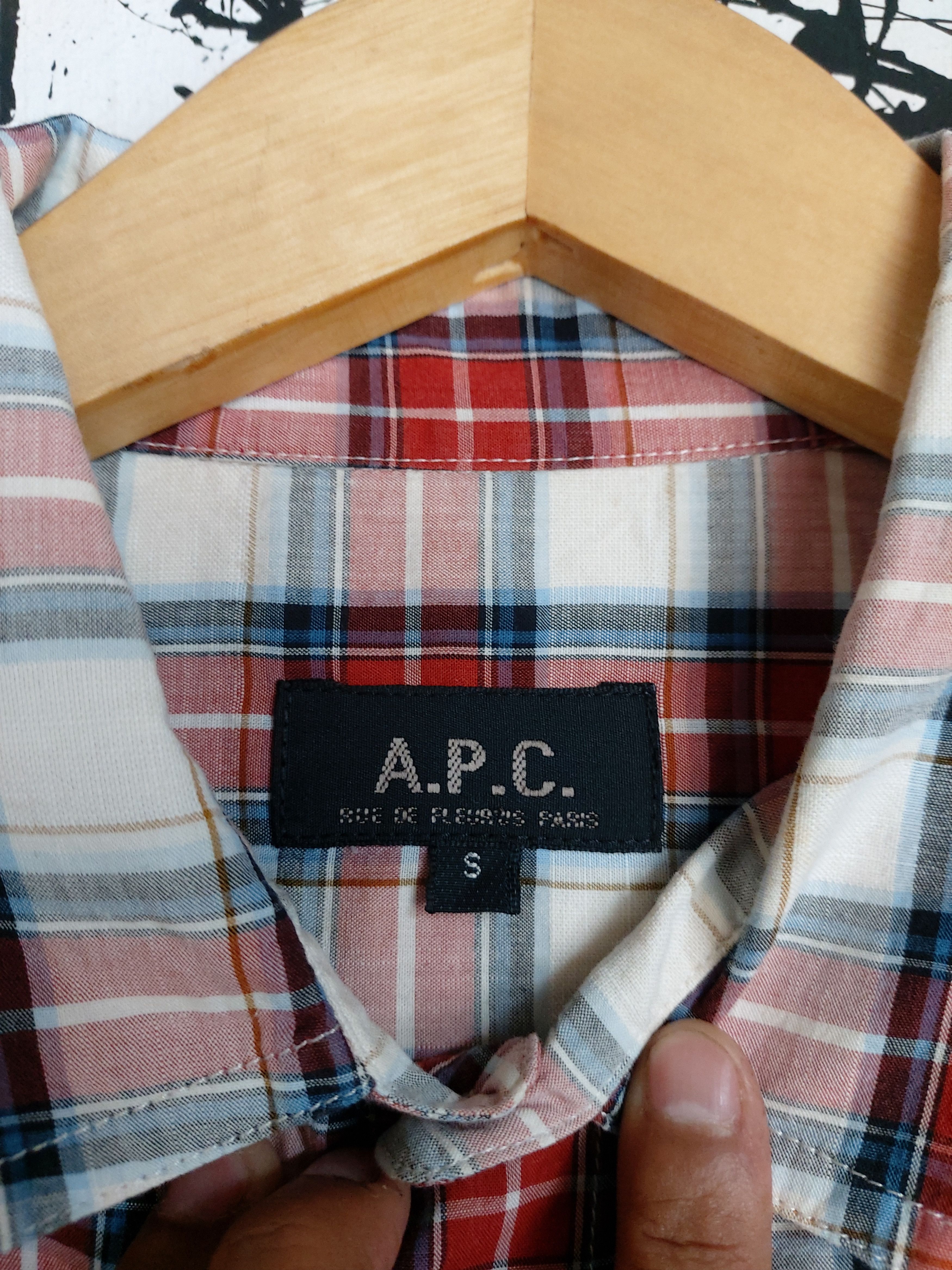 A.P.C. A.P.C. BUTTON UP SHIRT DOUBLE POCKET Size US S / EU 44-46 / 1 - 4 Thumbnail