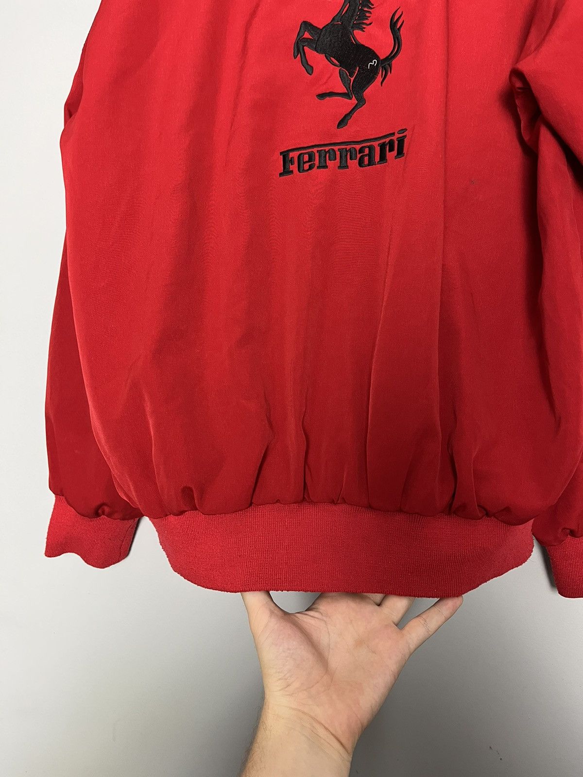 Vintage ferrari racing jacket F1 Michael Schumacher rare y2k