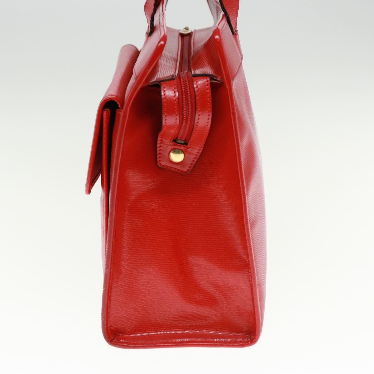 Celine CELINE Shoulder Bag Leather Red Size ONE SIZE - 5 Thumbnail