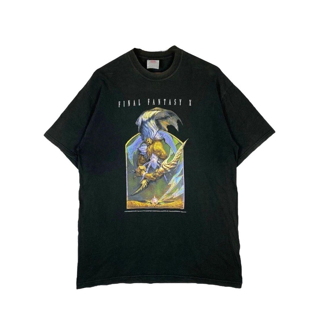 Anime Deadstock Vintage Final Fantasy X Ixion T-Shirt jerzees Size US XL / EU 56 / 4 - 2 Thumbnail