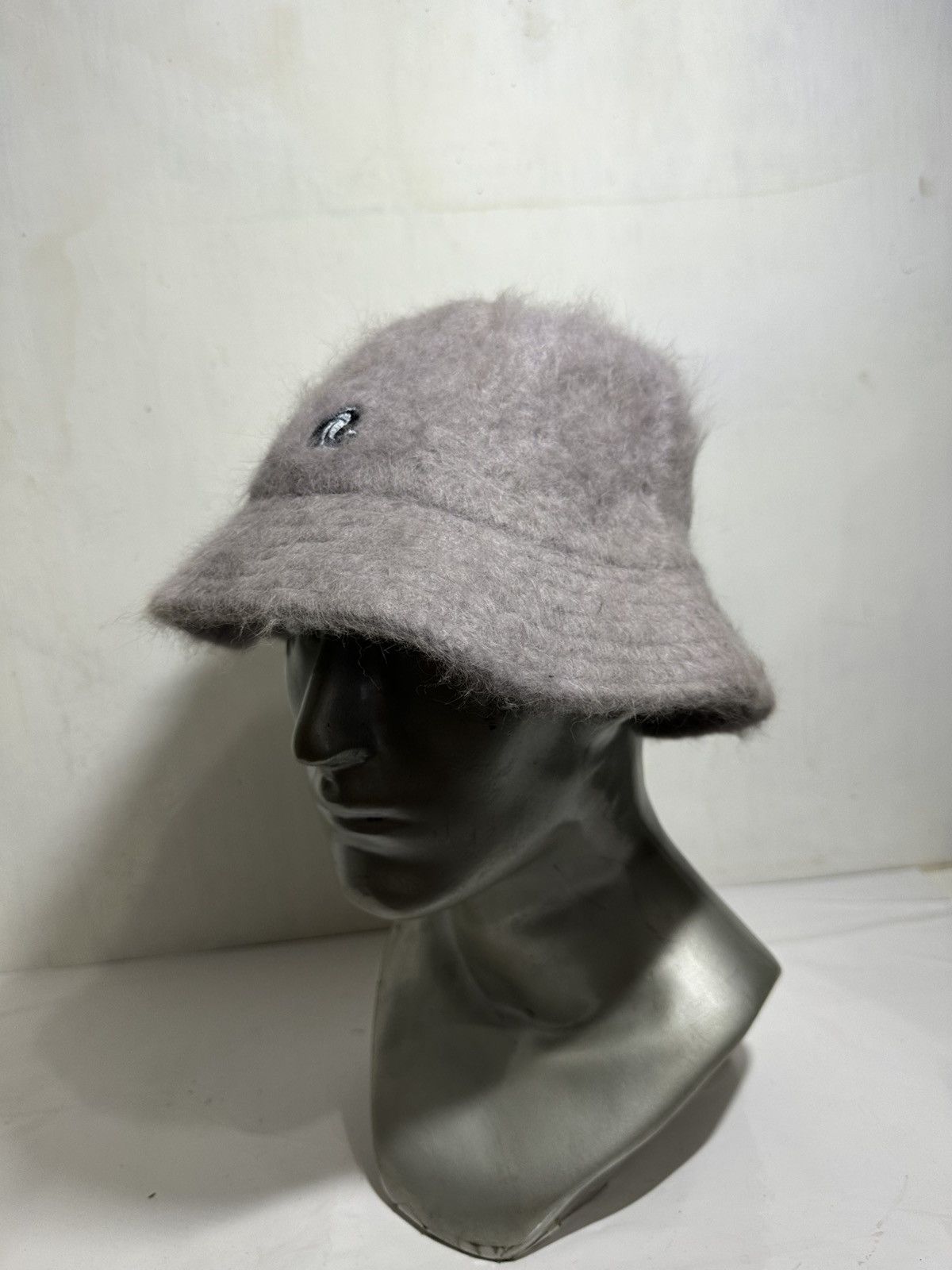 Japanese Brand Double Hard angora mohair bucket Hats Size ONE SIZE - 3 Thumbnail