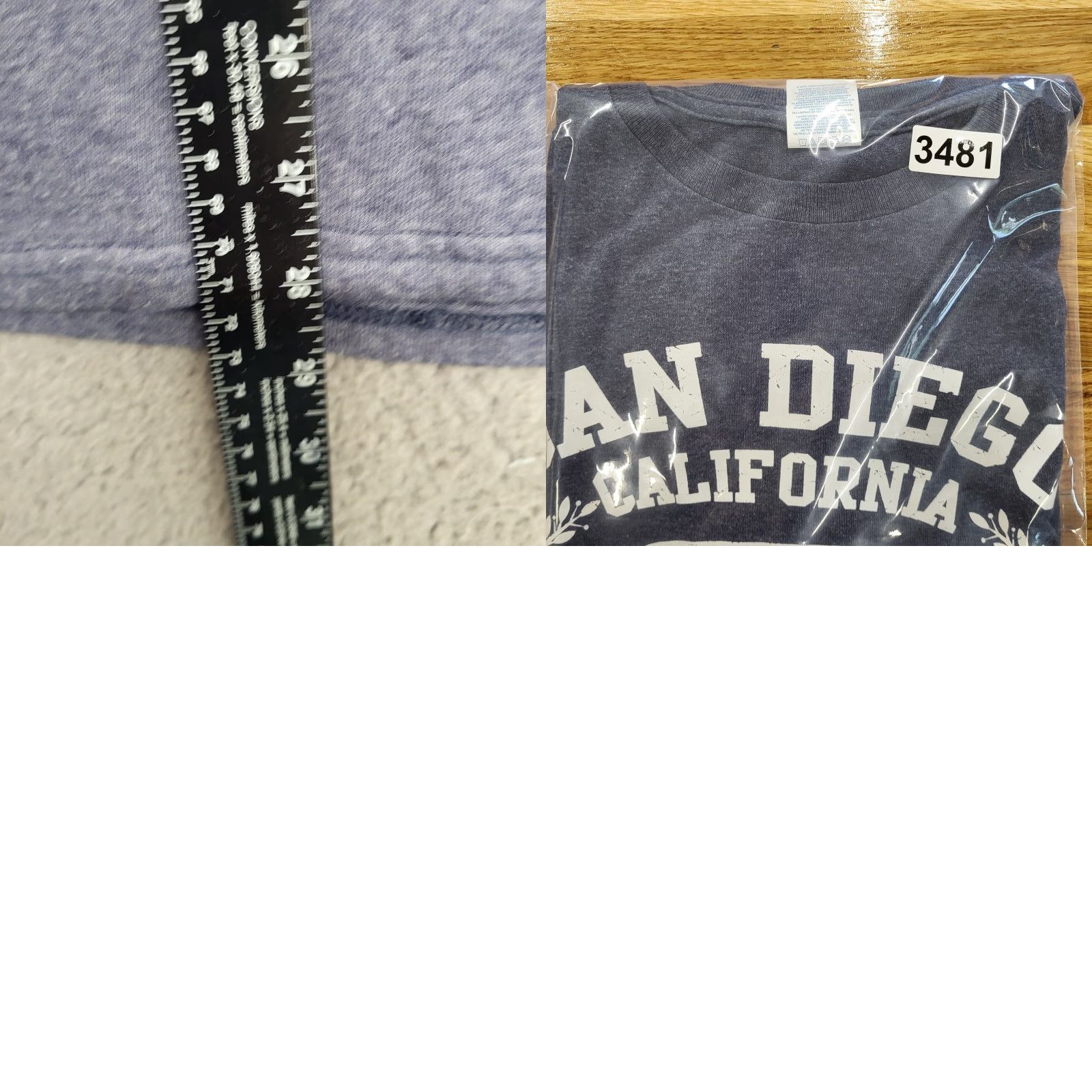 Delta Delta T-Shirt Men L California San Diego Surfboard Authentic Surf Squared Brand Beach Pattern Solid Gray Size US L / EU 52-54 / 3 - 8 Thumbnail