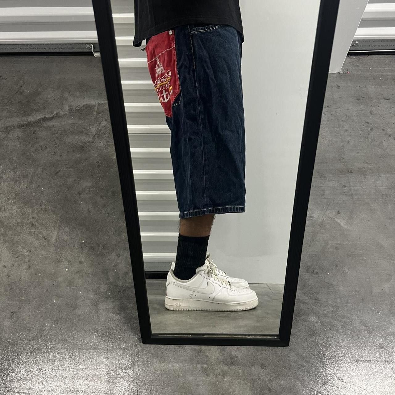 Coogi Crazy Vintage Y2K/2000s Super Baggy Coogi Skater Essential Denim Shorts Jorts! Size US 38 / EU 54 - 2 Thumbnail