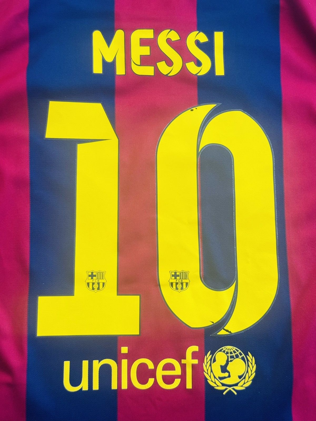 Nike FC Barcelona Nike Messi Shirt Size US XL / EU 56 / 4 - 5 Thumbnail