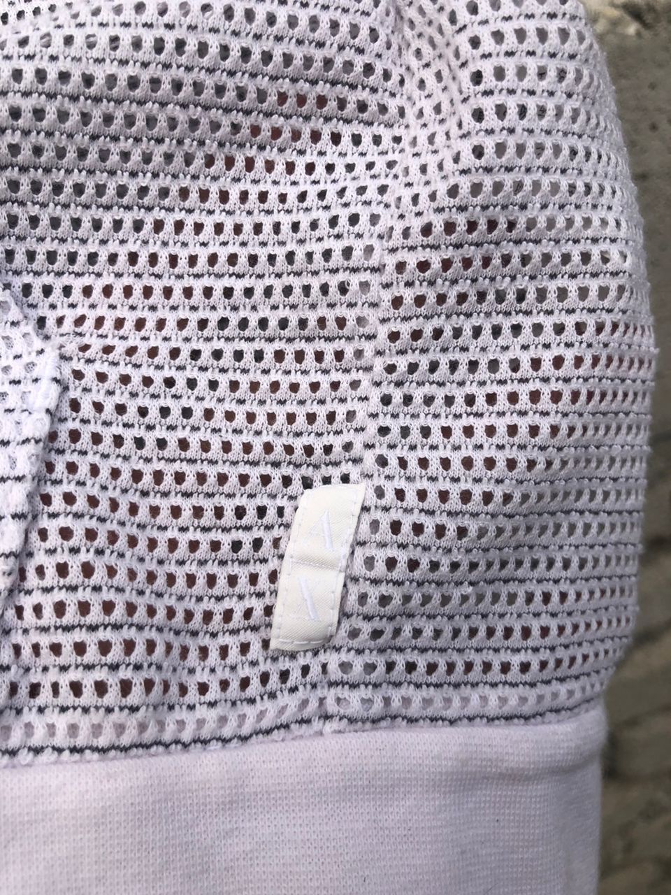 Armani Exchange G-Fall-2014 Armani Exchange Mesh Hoodie Zipper Size S / US 4 / IT 40 - 11 Thumbnail