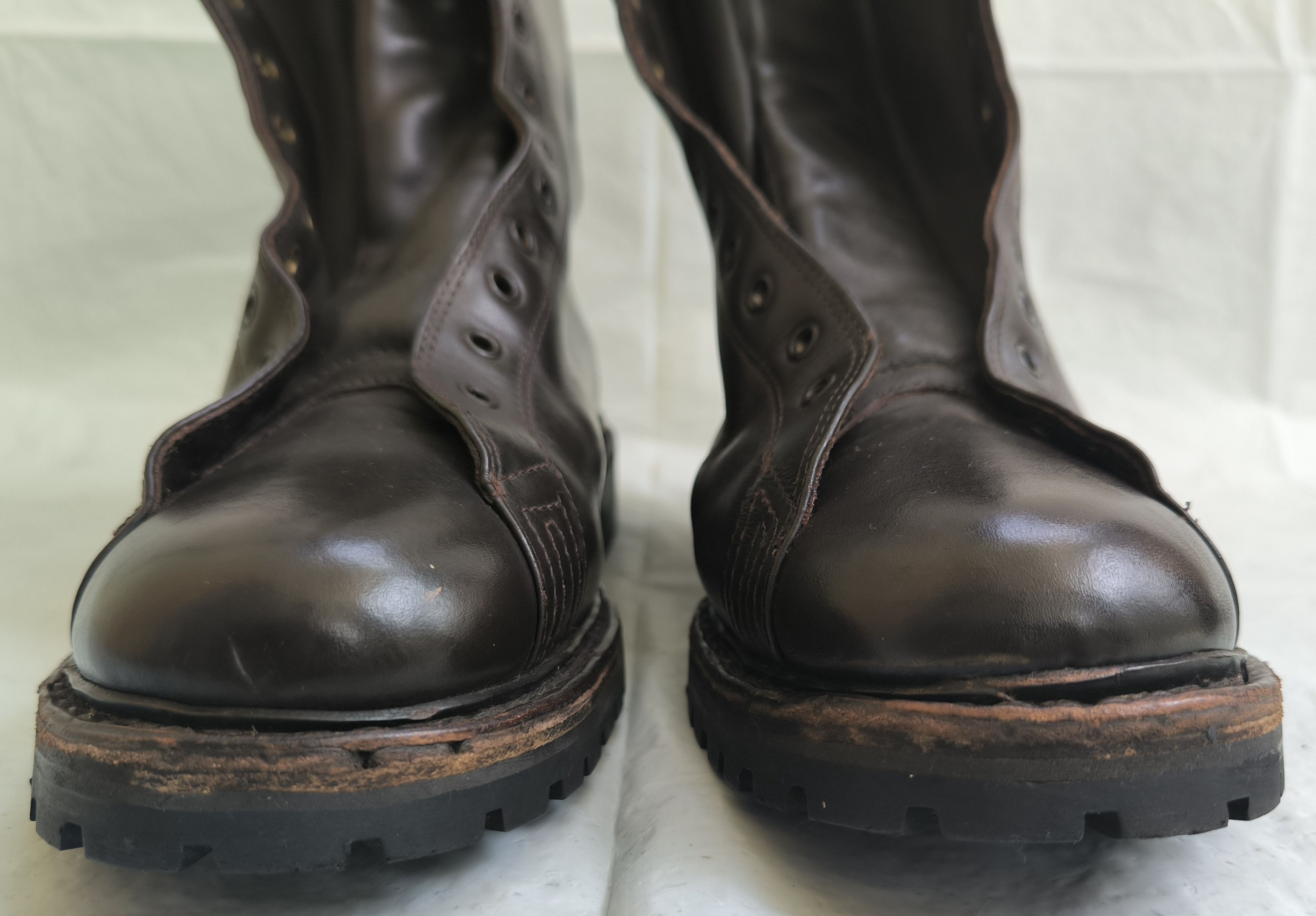 Vintage Vtg CALZATURIERI MASTROMARCO Italian Combat boots DAVOS sole Size US 11.5 / EU 44-45 - 6 Thumbnail