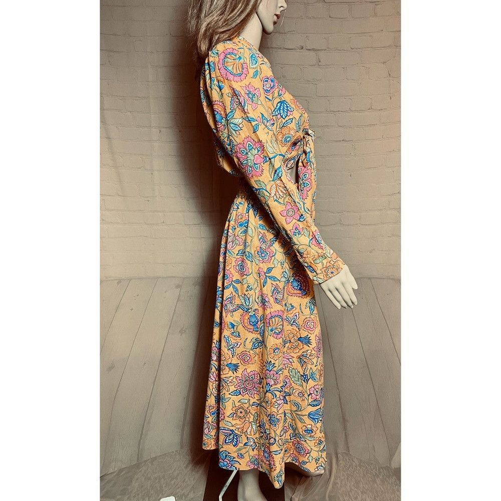 House of Harlow NWT New House of Harlow 1960 Cheyna Orange Floral Bohemian Size S / US 4 / IT 40 - 4 Thumbnail