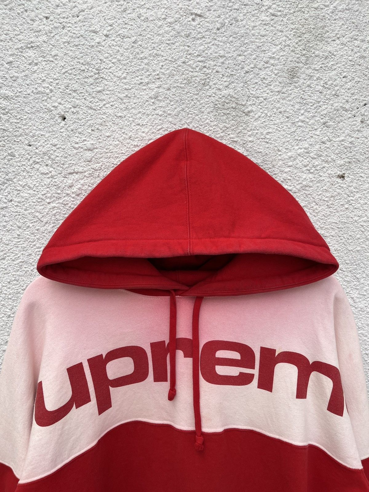 Supreme FW17 Supreme Blocked Two Tone Hoodie Size US L / EU 52-54 / 3 - 9 Thumbnail