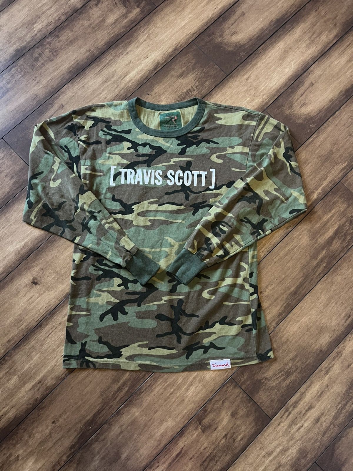 Diamond Supply Co. × Travis Scott Travis scott x diamond supply co camo bling long sleeve Size US L / EU 52-54 / 3 - 1 Thumbnail
