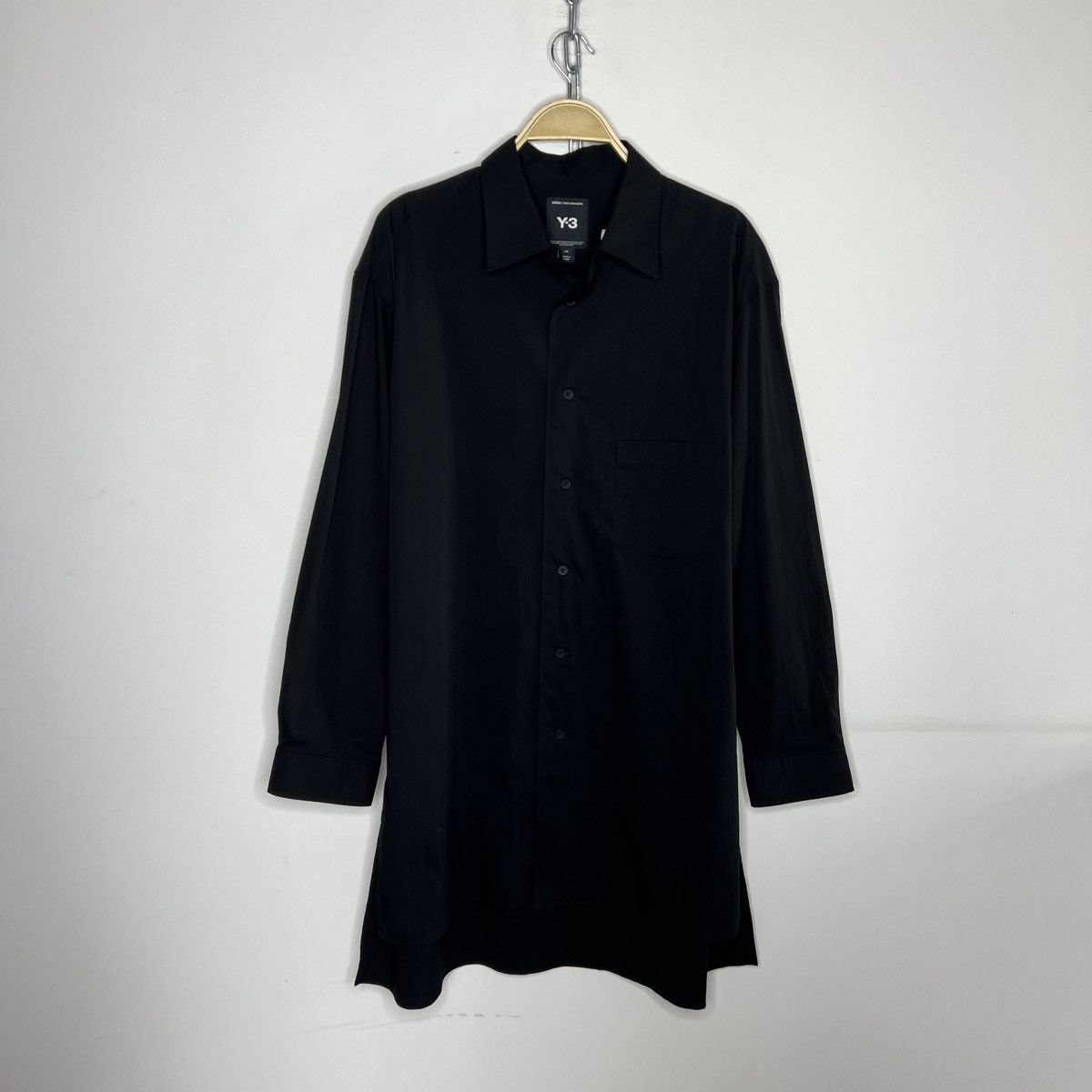 Adidas × Y-3 Yohji Yamamoto Y3 x Adidas Oversized Long Shirt RARE Size US L / EU 52-54 / 3 - 2 Thumbnail