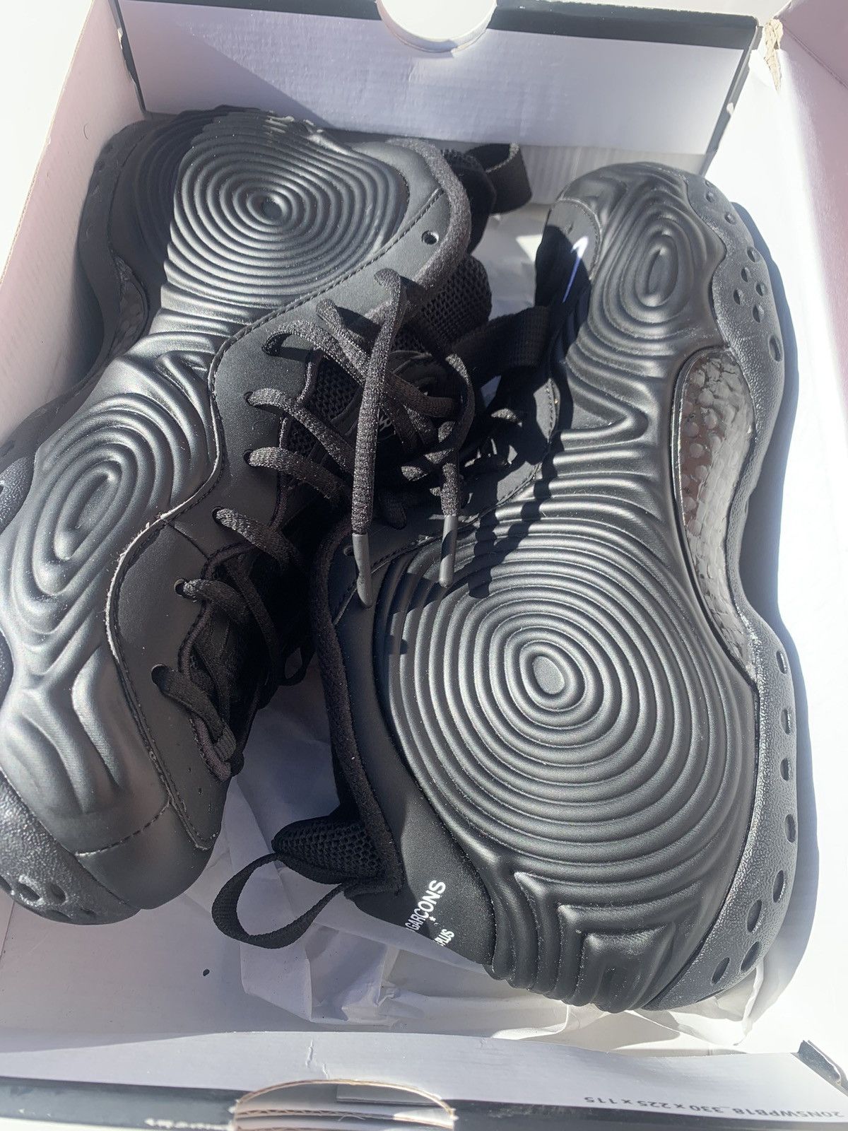 comme de garcon foams