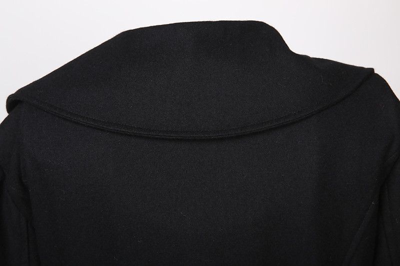 Other Black Mid-Length Wool Blend Coat Size XXL / US 16-18 / IT 52-54 - 6 Thumbnail