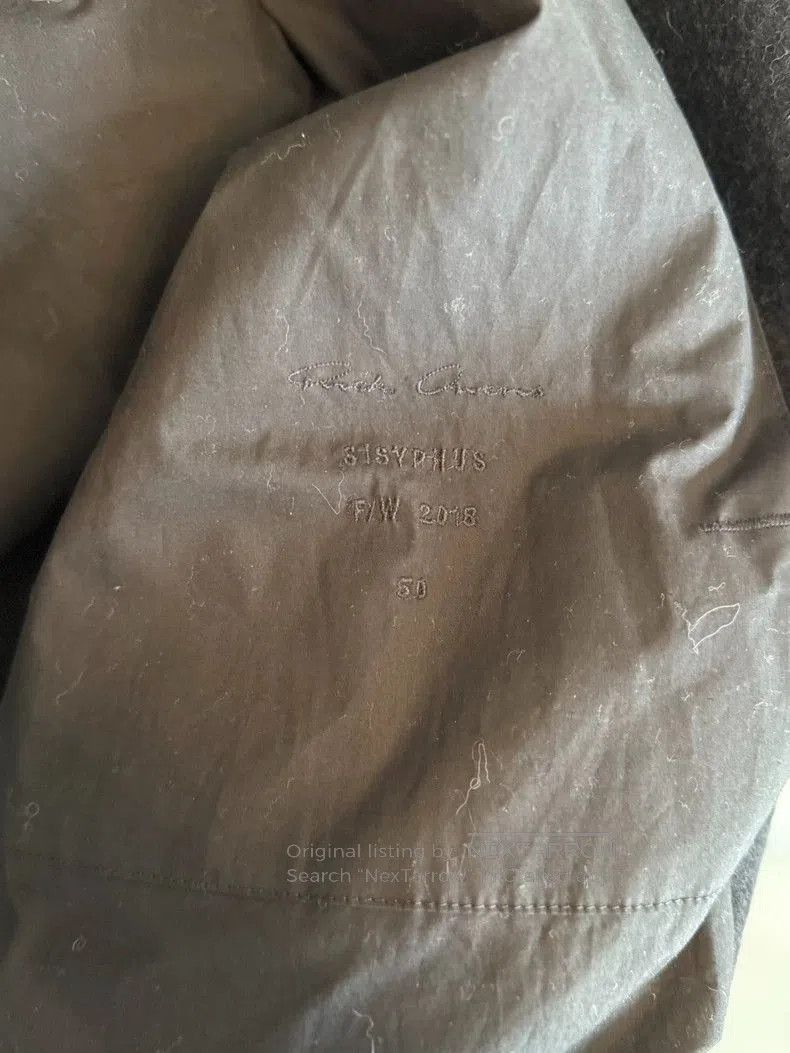 Rick Owens Rick Owens 100% Wool Coat Size 50 . Size US L / EU 52-54 / 3 - 5 Thumbnail