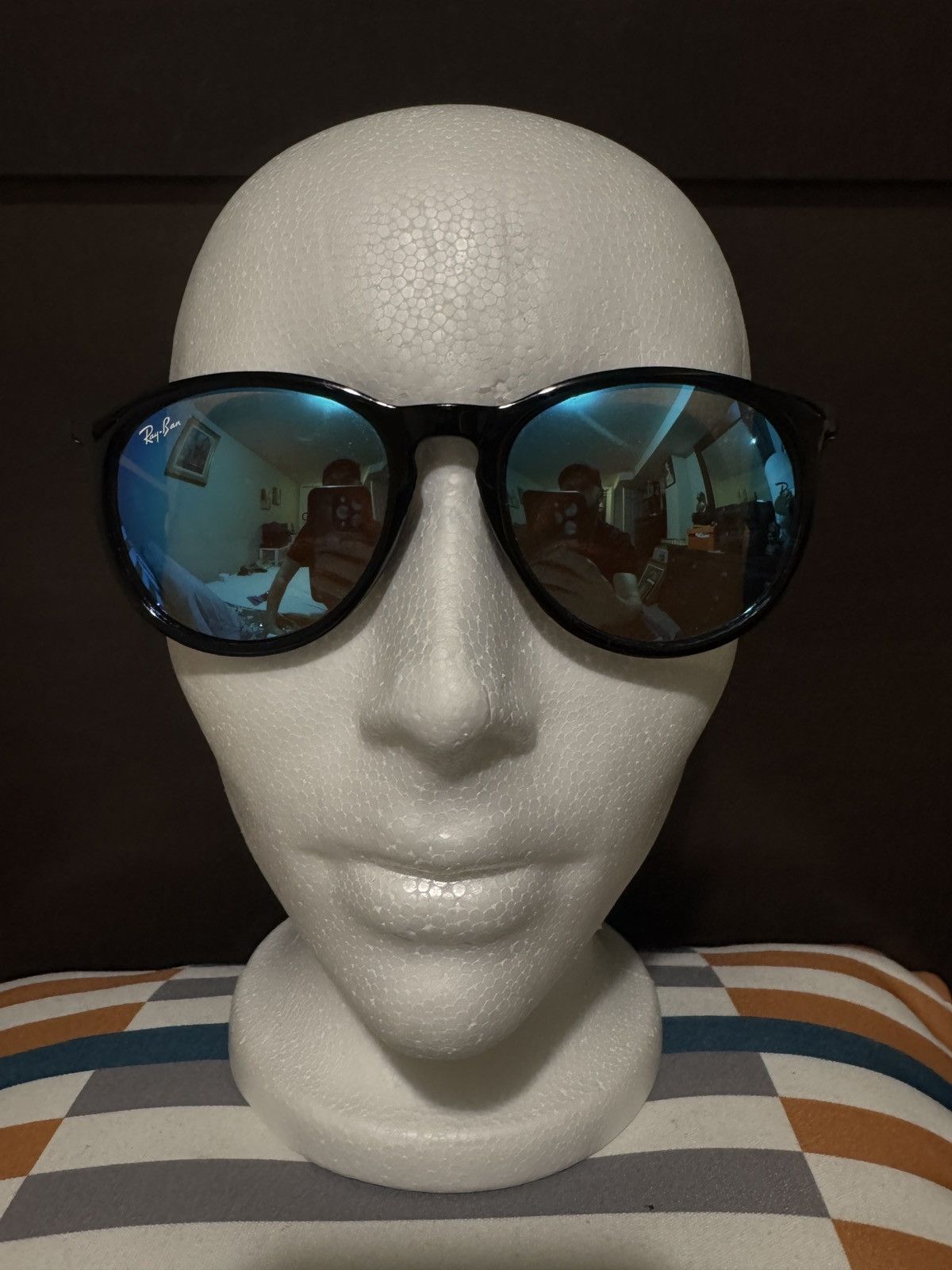 RayBan 3x vintage RAY-BAN BLUE LENS SUNGLASSES! *Estate Sale Find* Size ONE SIZE - 7 Thumbnail