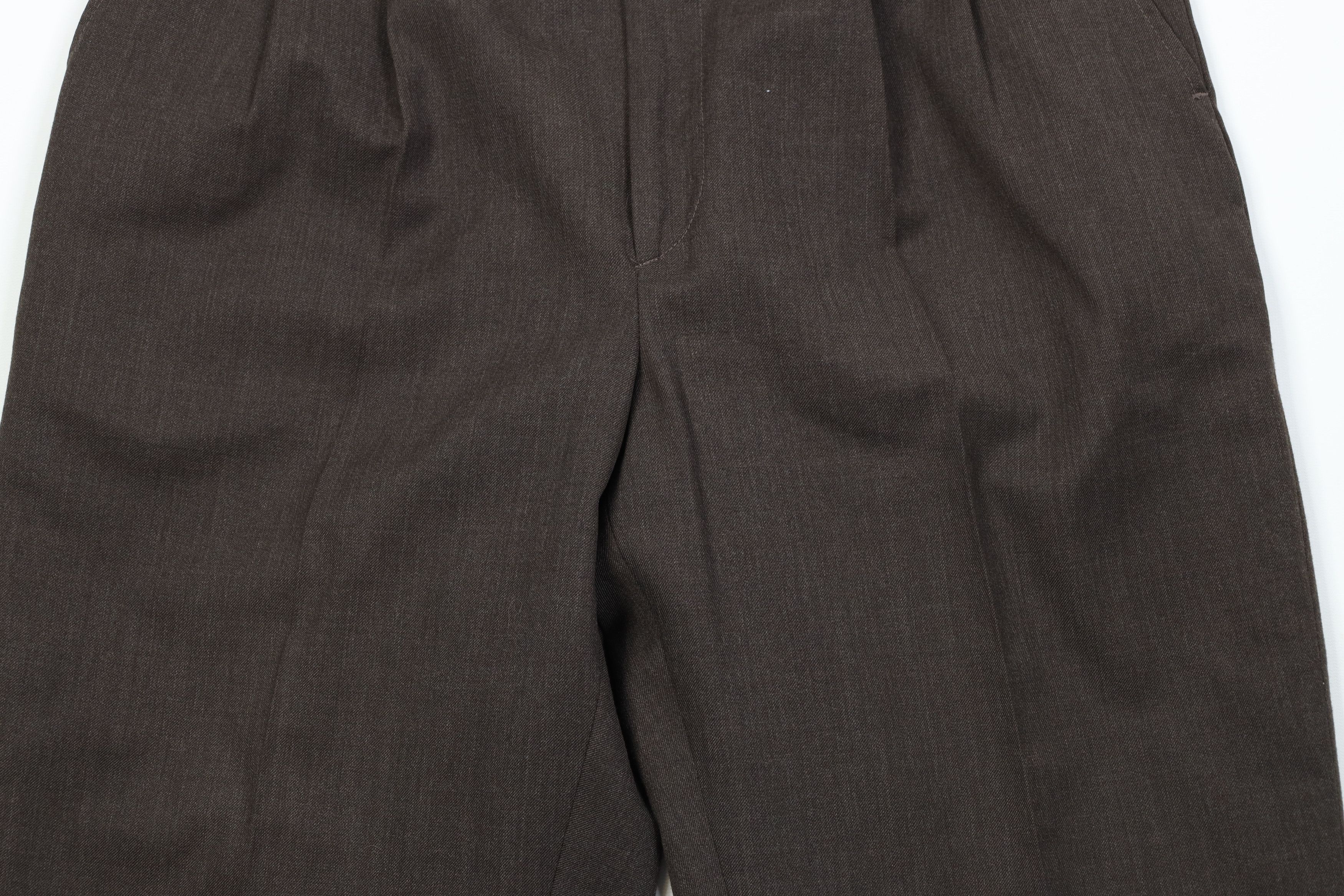 Vintage Vintage 70s Streetwear Wool Knit Wide Leg Chino Pants USA Size US 34 / EU 50 - 3 Thumbnail