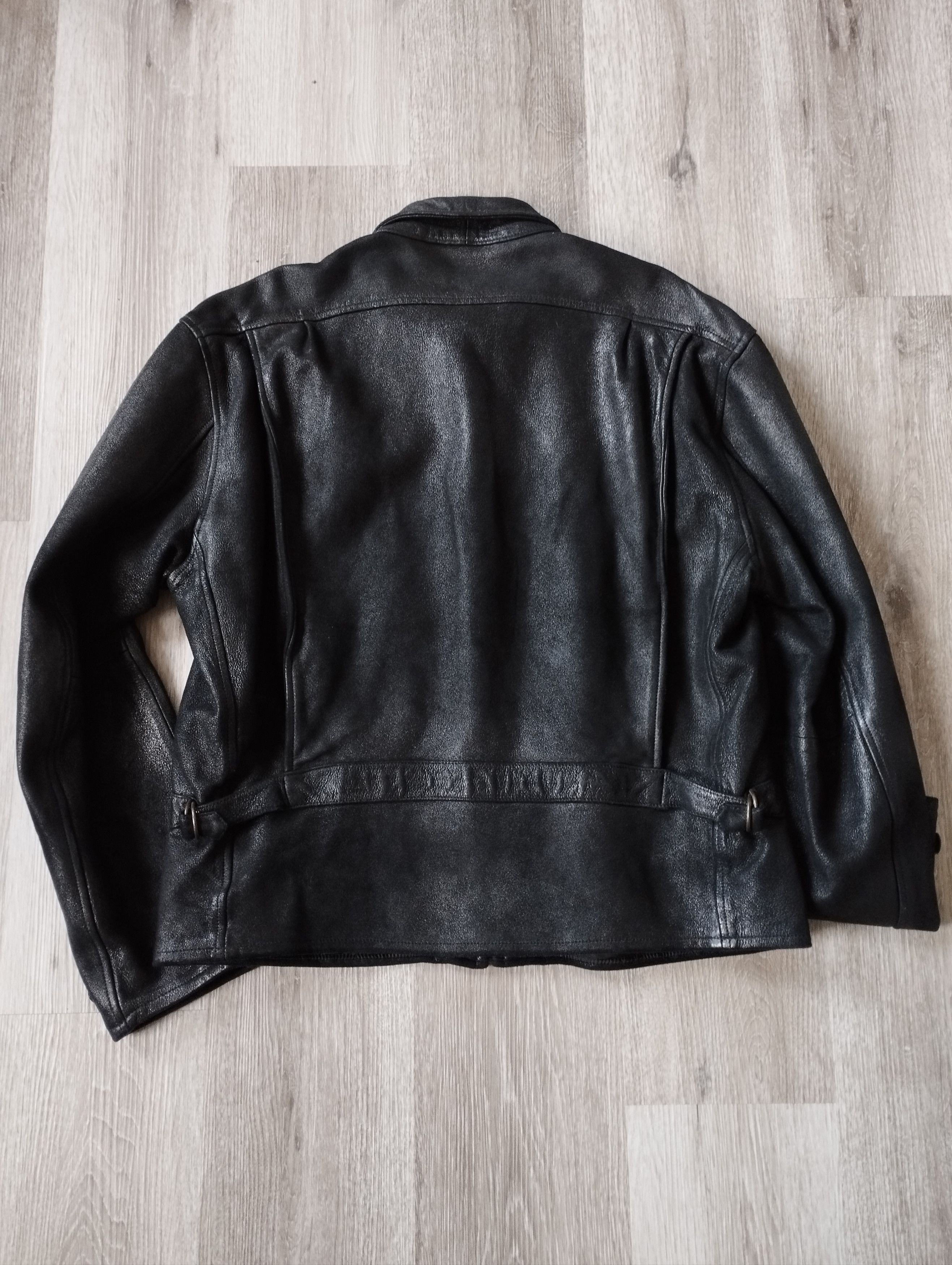 Levi's vintage clothing 1930s menlo leather jacket deals