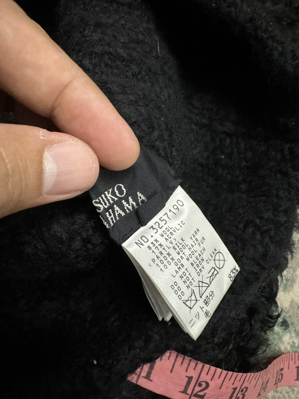 Japanese Brand VINTAGE RITSUKO SHIRAHAMA COWL NECK WRAP SCARF Size ONE SIZE - 9 Thumbnail