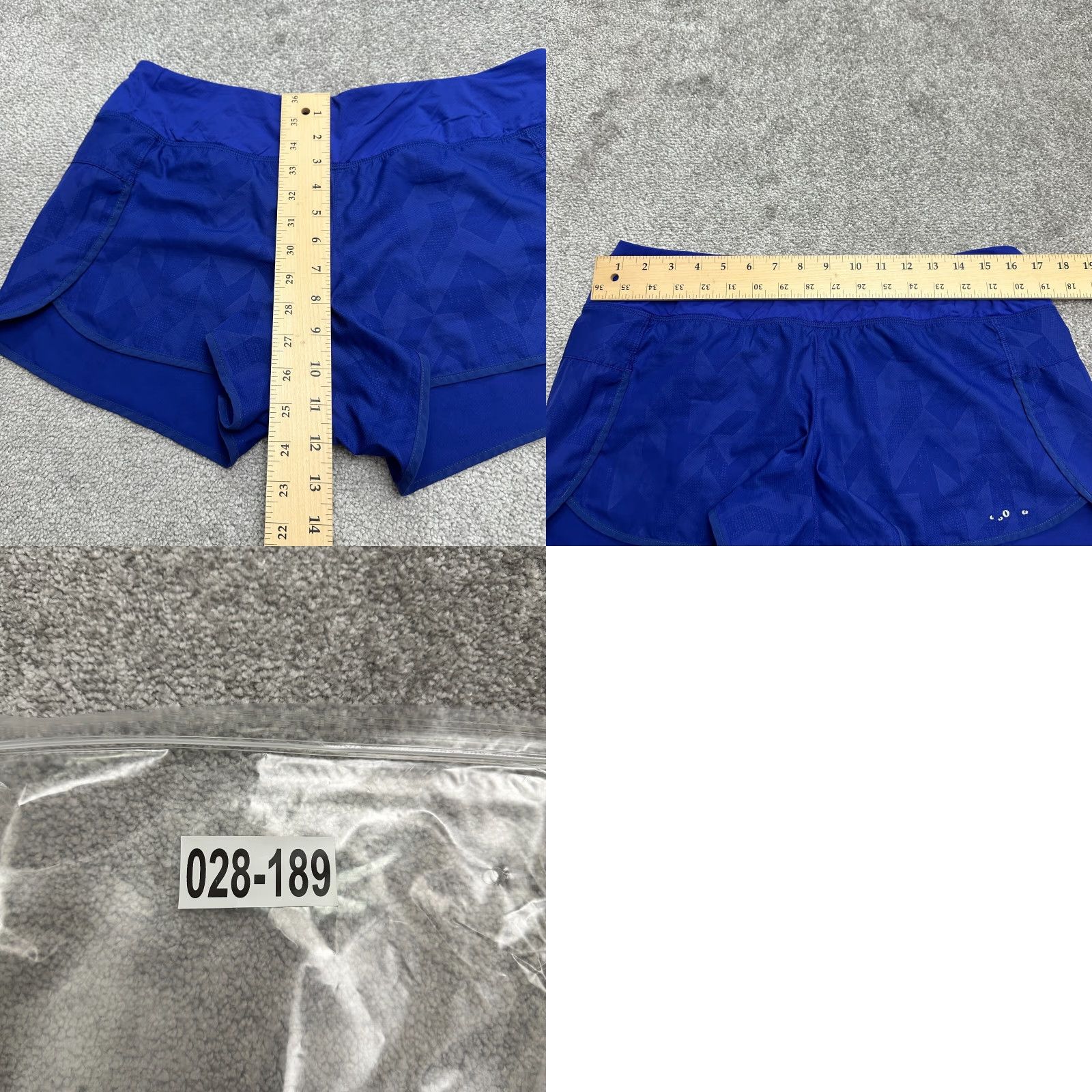 Patagonia Patagonia Active Shorts Women L Royal Blue Lined Athletic Sport Running Size 36" / US 14 / IT 50 - 8 Thumbnail