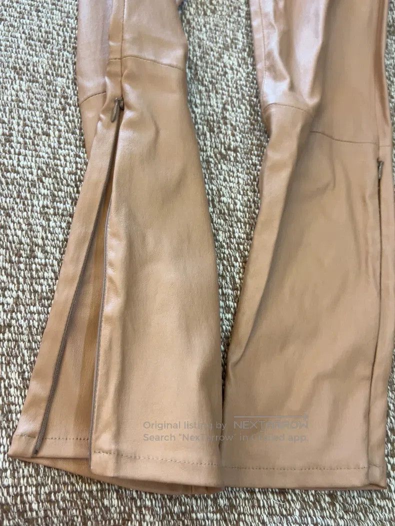 The Row The Row size M Stretch solid leather pants Size 24" / US 00 / IT 34 - 2 Thumbnail