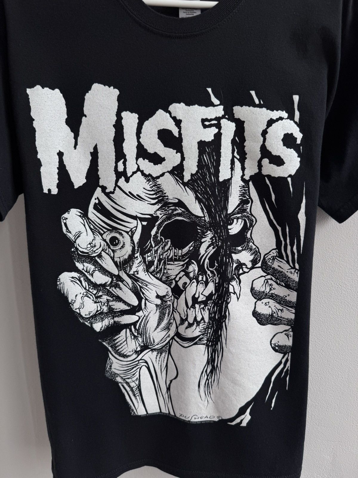 Gildan Misfits Pushead Skull Kill Tonight T Shirt Tee Punk Rock Size US M / EU 48-50 / 2 - 4 Thumbnail