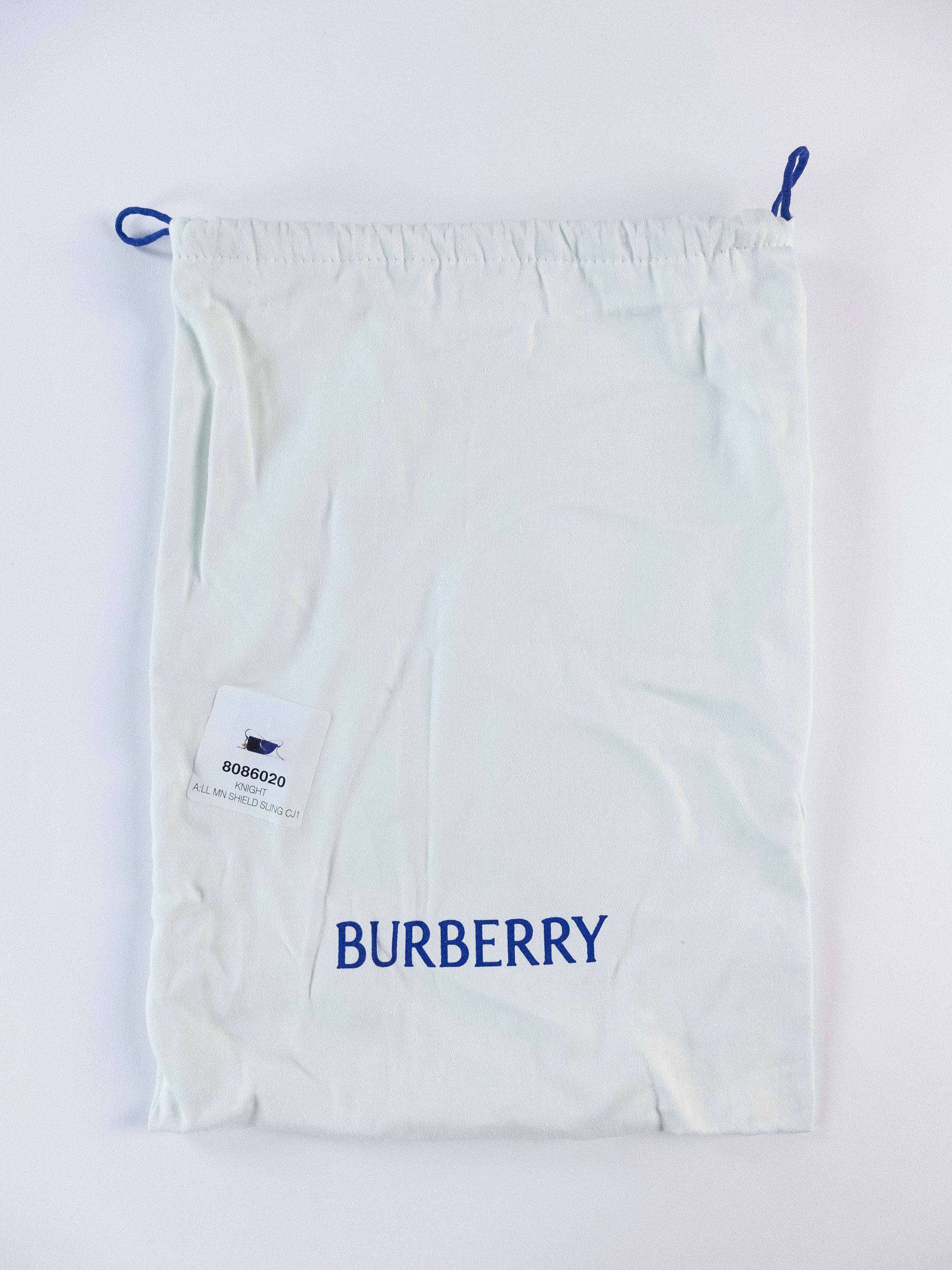 Burberry BURBERRY Shield blue check canvas leather shoulder bag Size ONE SIZE - 13 Thumbnail