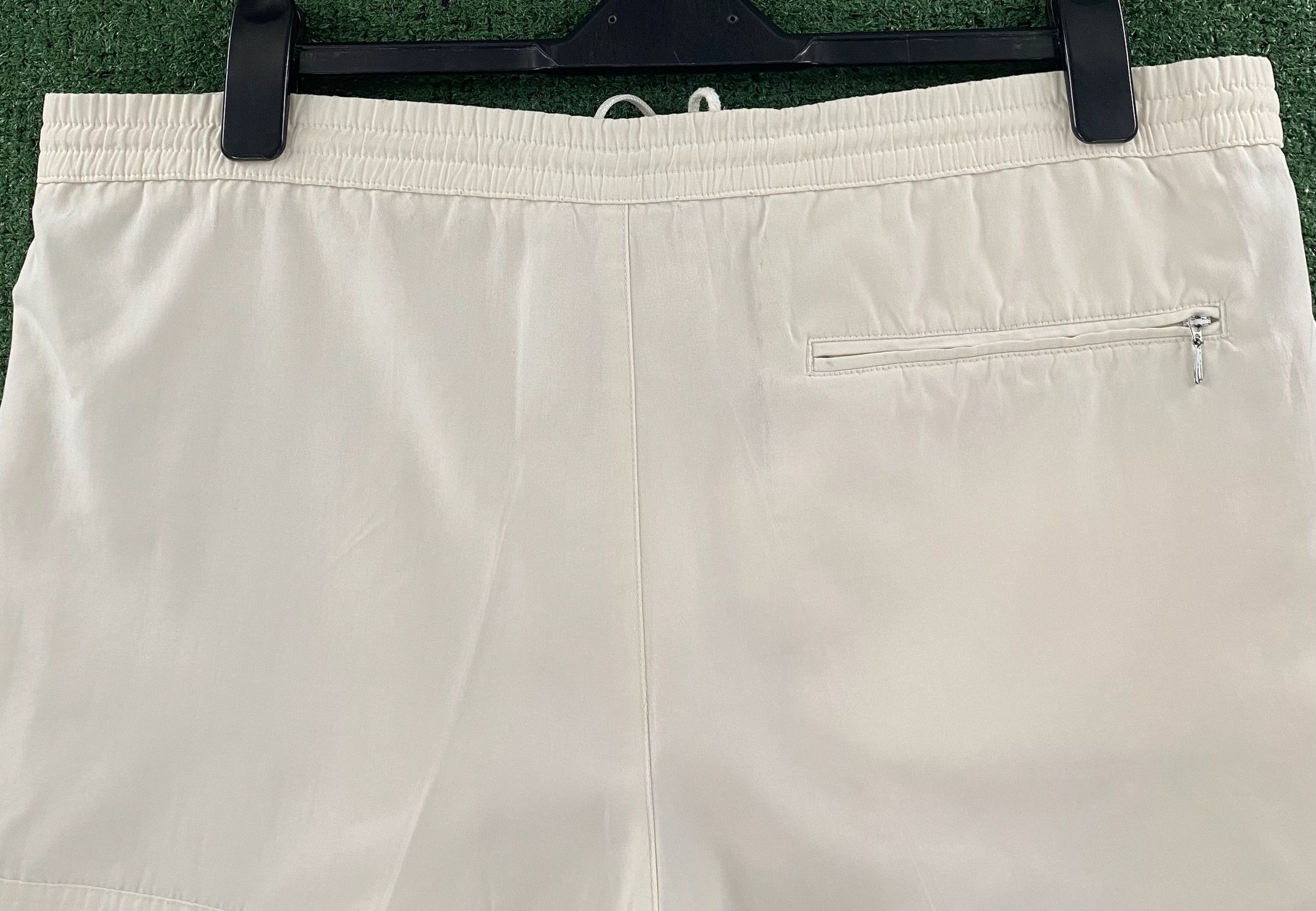 Nike 90’s Nike Spellout Grey Tag White Tennis Shorts Large Size US 38 / EU 54 - 6 Thumbnail
