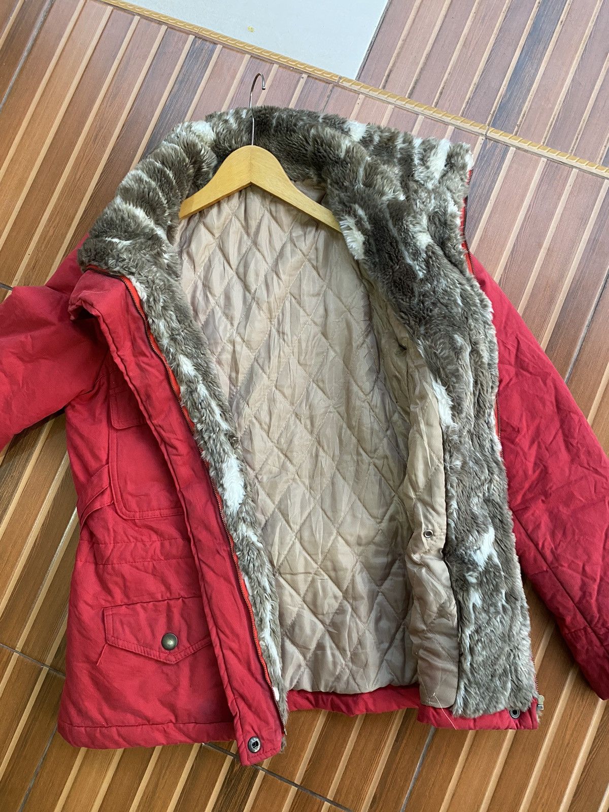 If Six Was Nine 💸BINDINGOFFER💸Japanese Fur Down Jacket Ifsixwasnine Styled Size US M / EU 48-50 / 2 - 6 Thumbnail