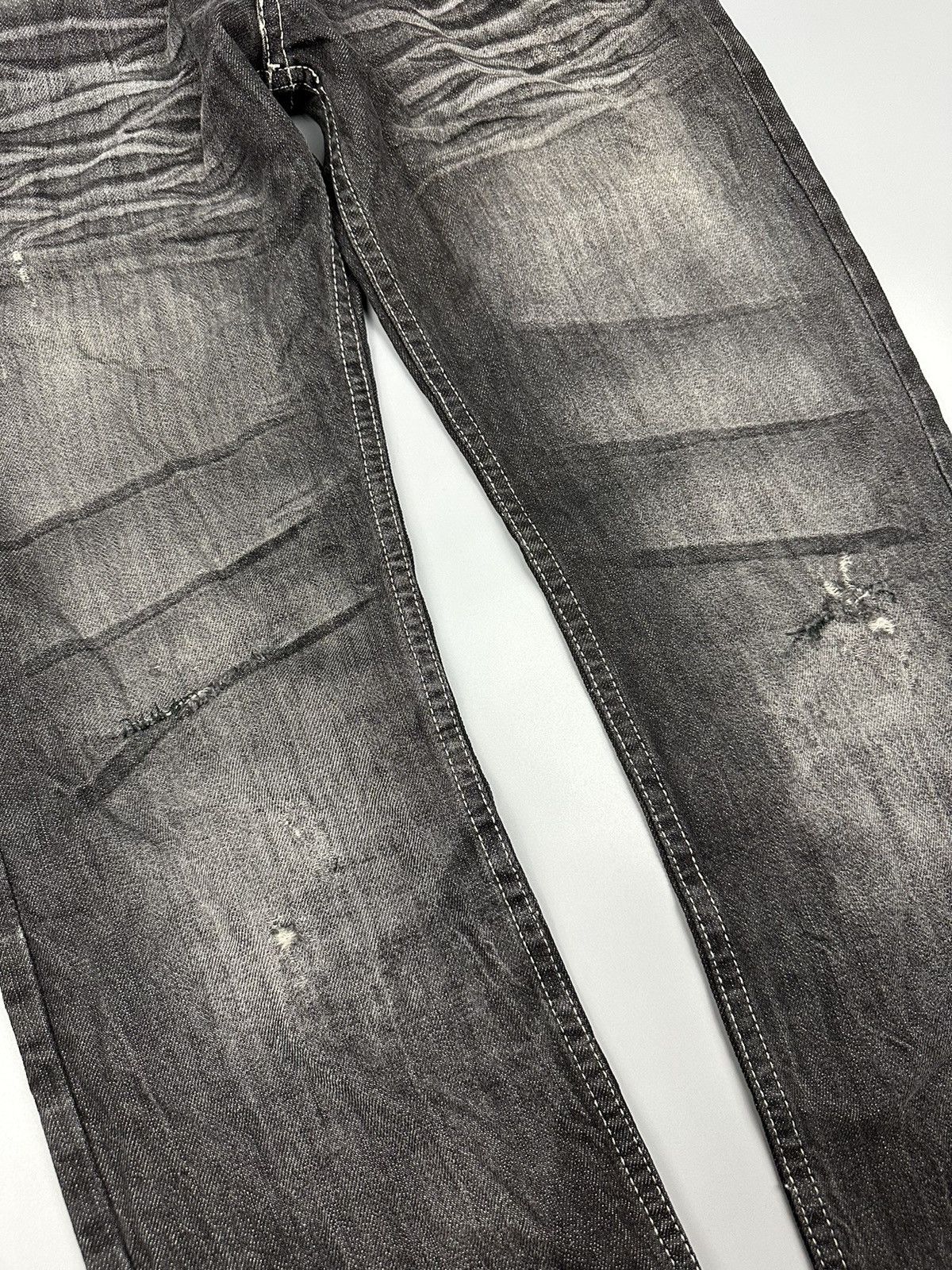 If Six Was Nine × Le Grande Bleu (L.G.B.) × semanticdesign 🔥Seditionaries🔥Distressed Semantic Design Denim Size US 32 / EU 48 - 7 Thumbnail