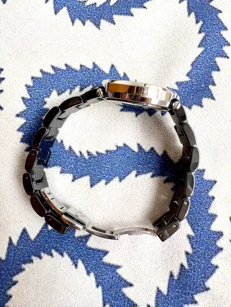 Vivienne Westwood Vivienne Westwood Black Full Print Saturn Ceramic Watch Size ONE SIZE - 6 Thumbnail