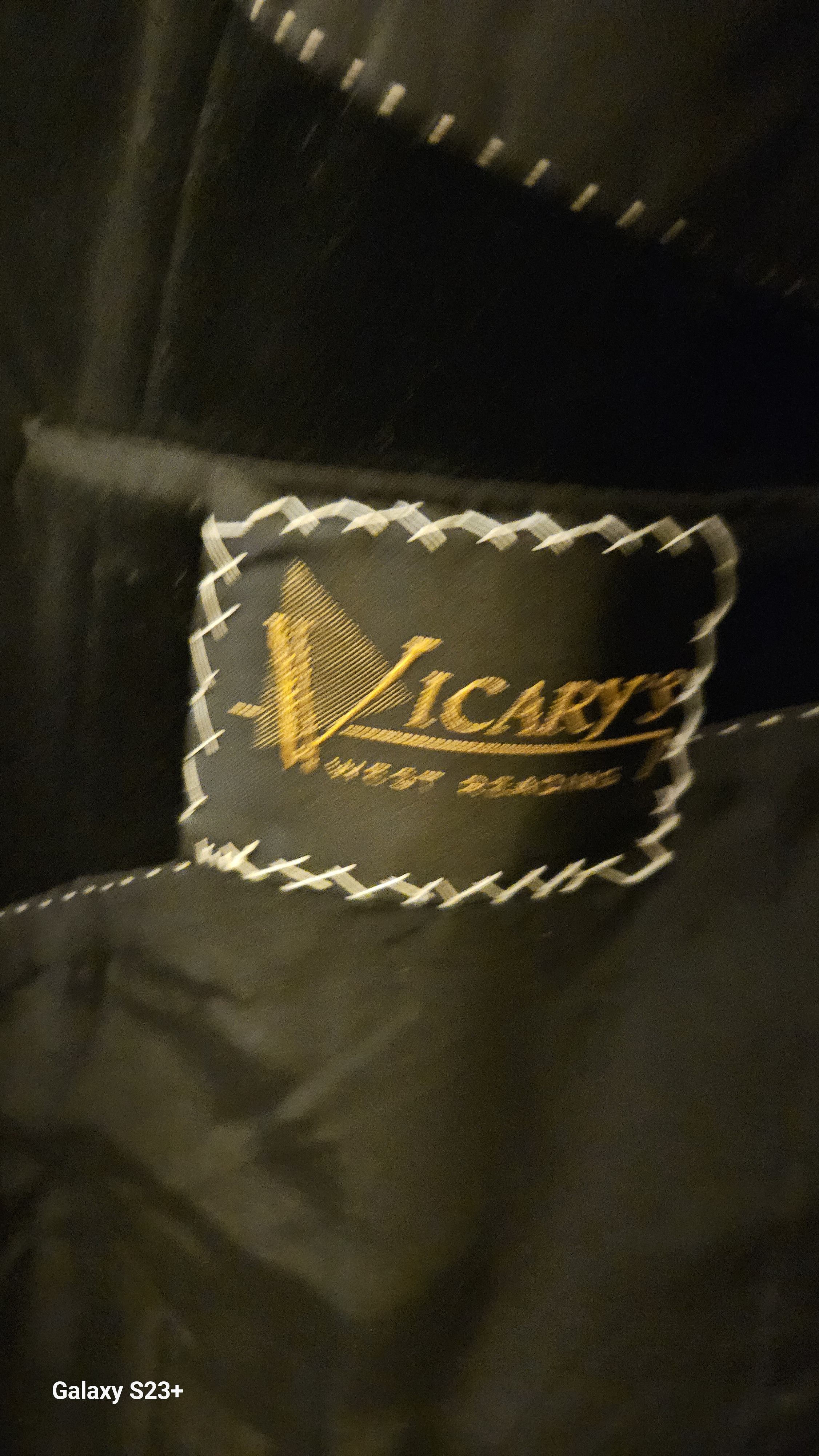Van Gils Black Velvet Coat- by VAN GILS- Men's/sz. 36-38 (US) Size US M / EU 48-50 / 2 - 7 Thumbnail
