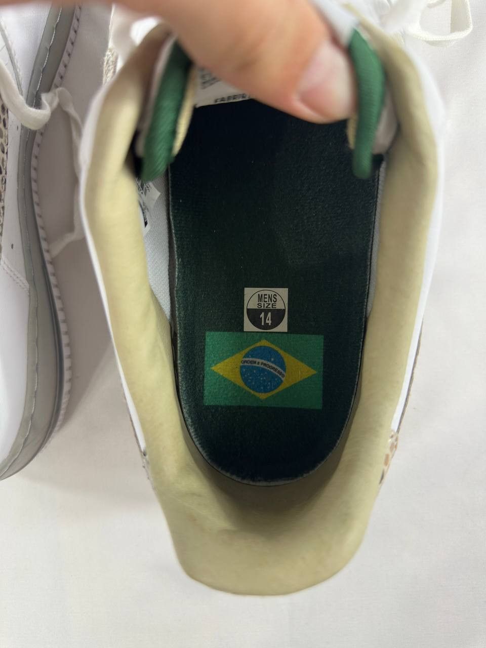 Nike Nike Air Force 1 Low PRM CMFT QS ‘Brazil’ Sneakers Size US 14 / EU 47 - 15 Thumbnail