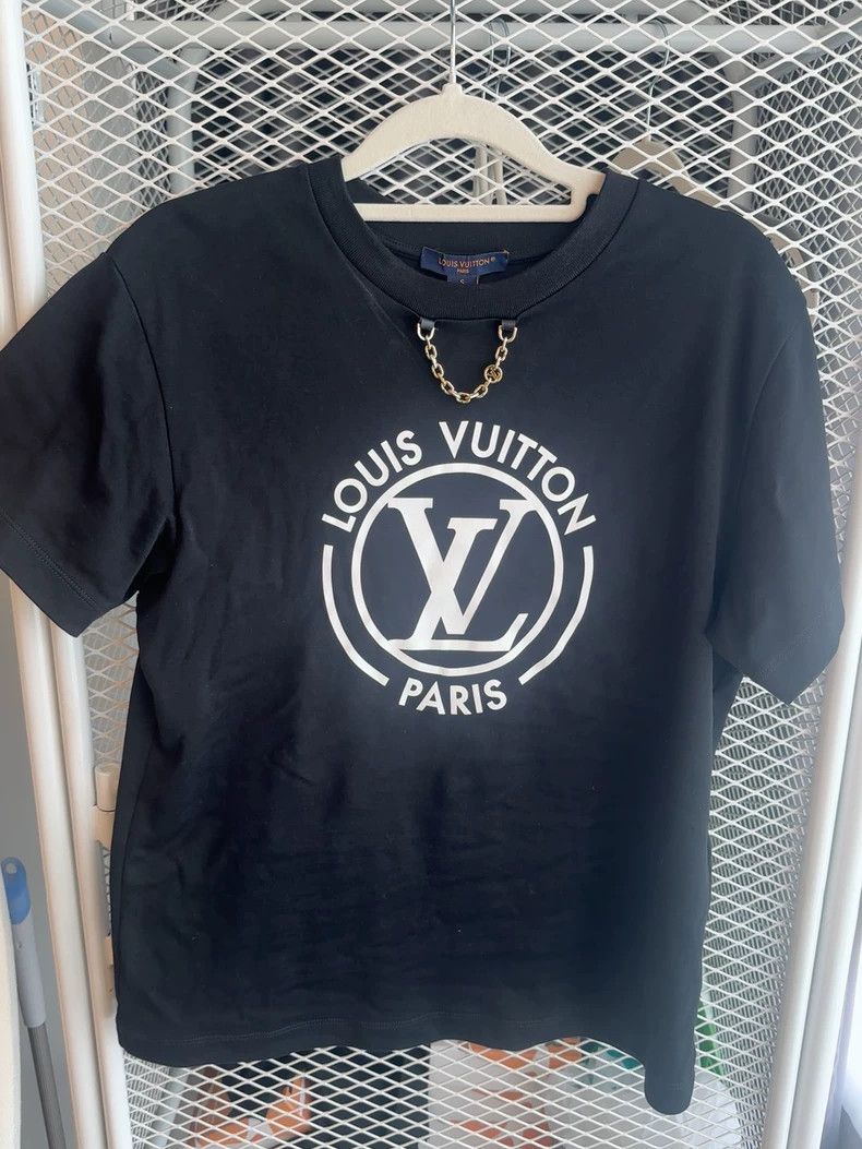 Louis Vuitton louis vuitton Black short sleeve T-shirt Size US S / EU 44-46 / 1 - 1 Thumbnail