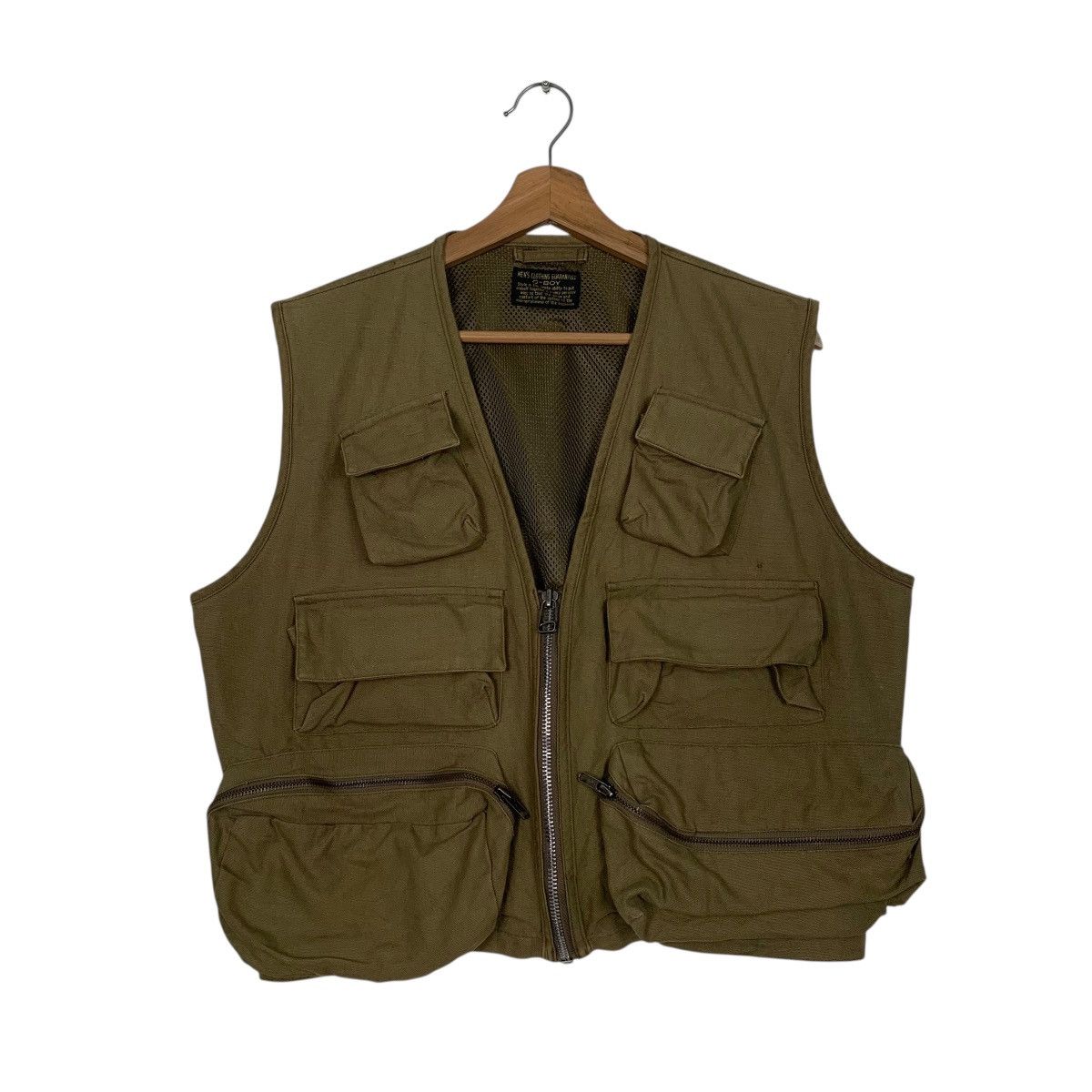 Japanese Brand C-Boy Multipocket Fishing Tactical Vest Size US M / EU 48-50 / 2 - 1 Thumbnail