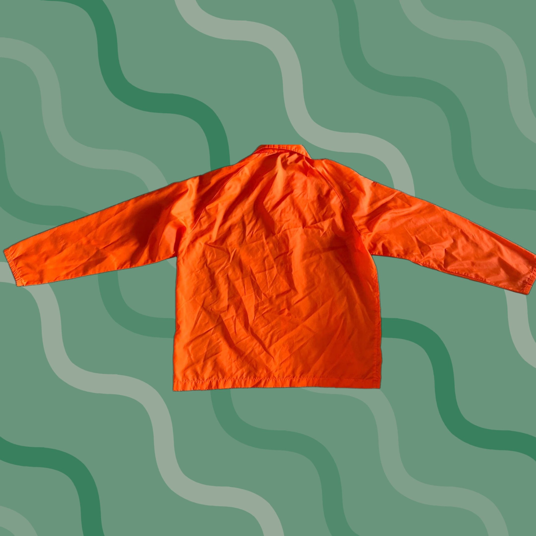 Vintage VINTAGE Ebert Sportswear Windbreaker Jacket Mens L Denver Broncos Nylon Orange 1980s Size US L / EU 52-54 / 3 - 1 Thumbnail