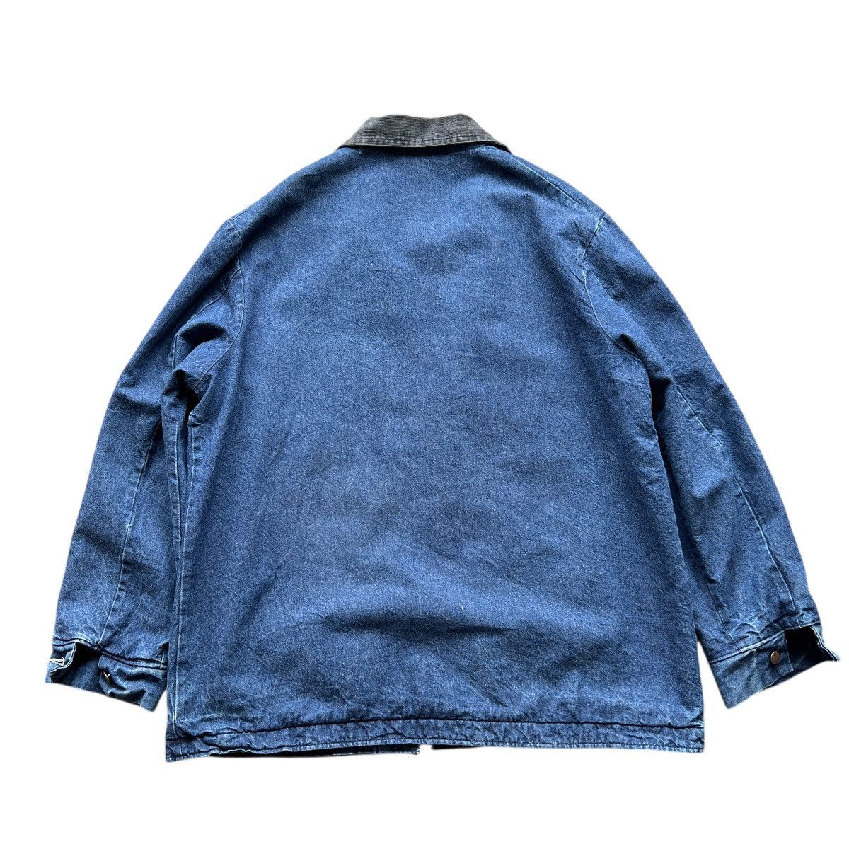 Vintage 🔥 Vintage Big Ben Blanket Denim Chore Jacket Size US L / EU 52-54 / 3 - 2 Thumbnail