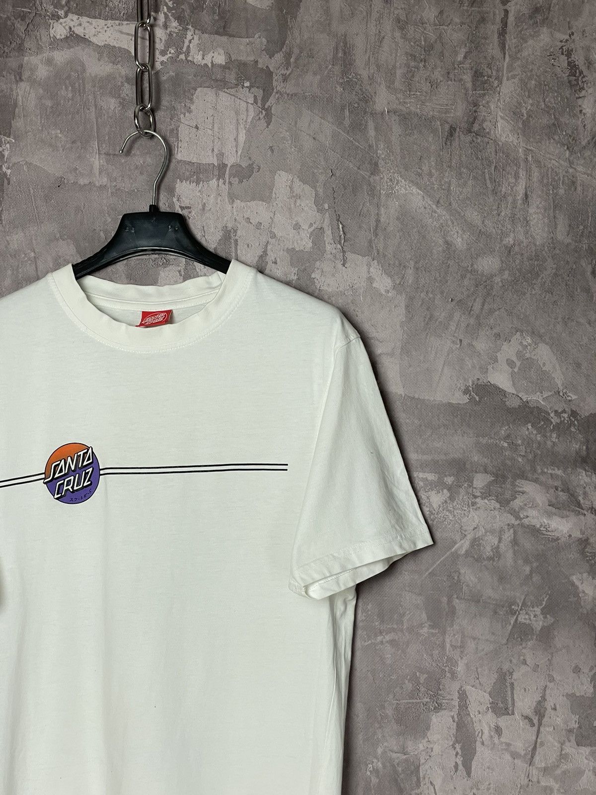 Santa Cruz Skateboards × Vintage Vintage Santa Cruz Skateboards Fire Double Sided T-Shirt Size US M / EU 48-50 / 2 - 3 Thumbnail