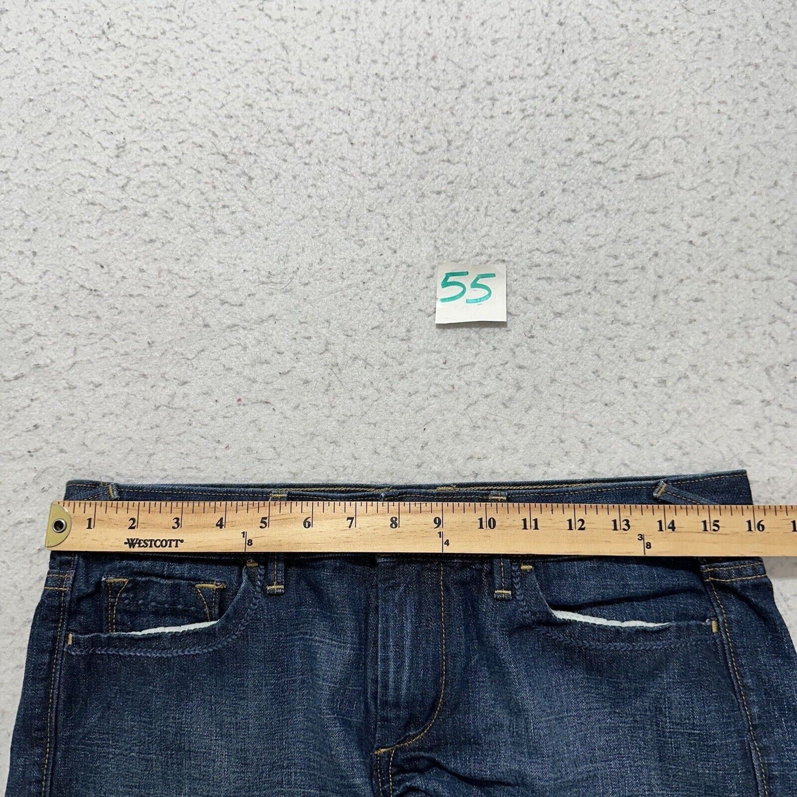 Old Navy Old Navy 6 Mid Rise Jean Denim Shorts Navy Blue 2" Inseam Size 28" / US 6 / IT 42 - 10 Thumbnail