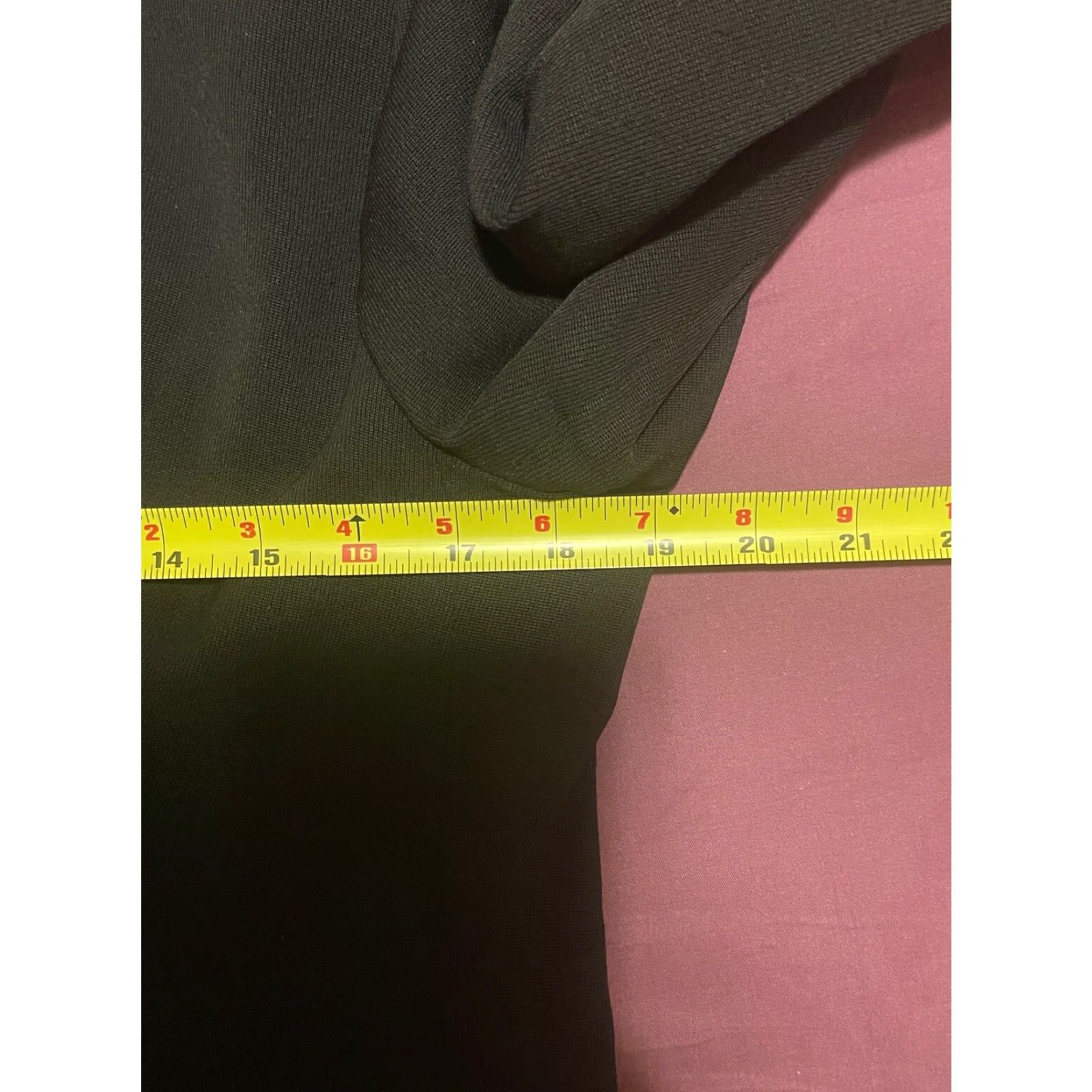 Ralph Lauren Lauren Ralph Lauren Blazer Wool Blend 4-Button Front Mid-Length Herringbone Black Petite 10P Women Size L / US 10 / IT 46 - 6 Thumbnail