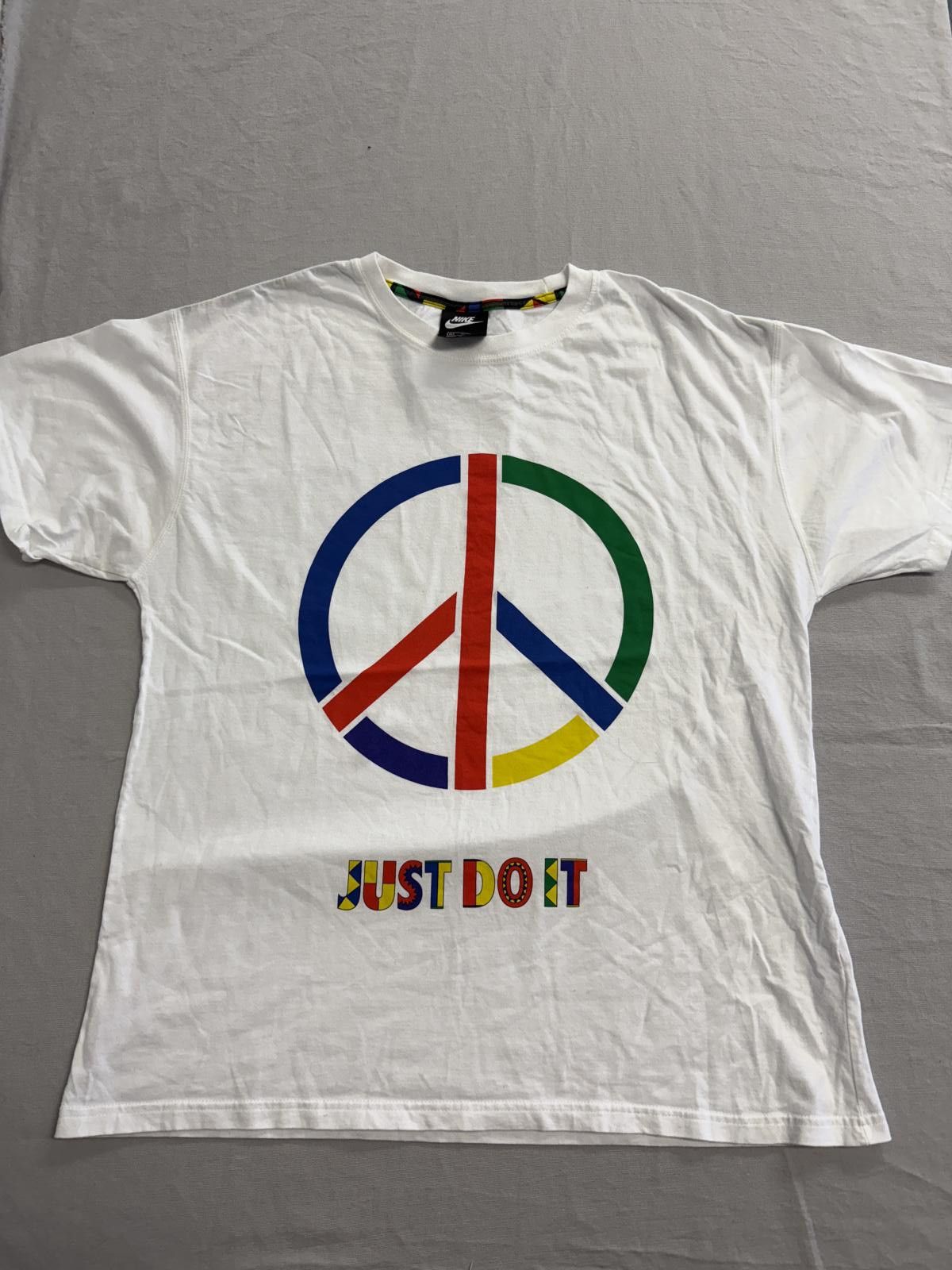 Nike Nike Urban Jungle T-shirt Just Do It Peace Sign M Size US M / EU 48-50 / 2 - 1 Thumbnail