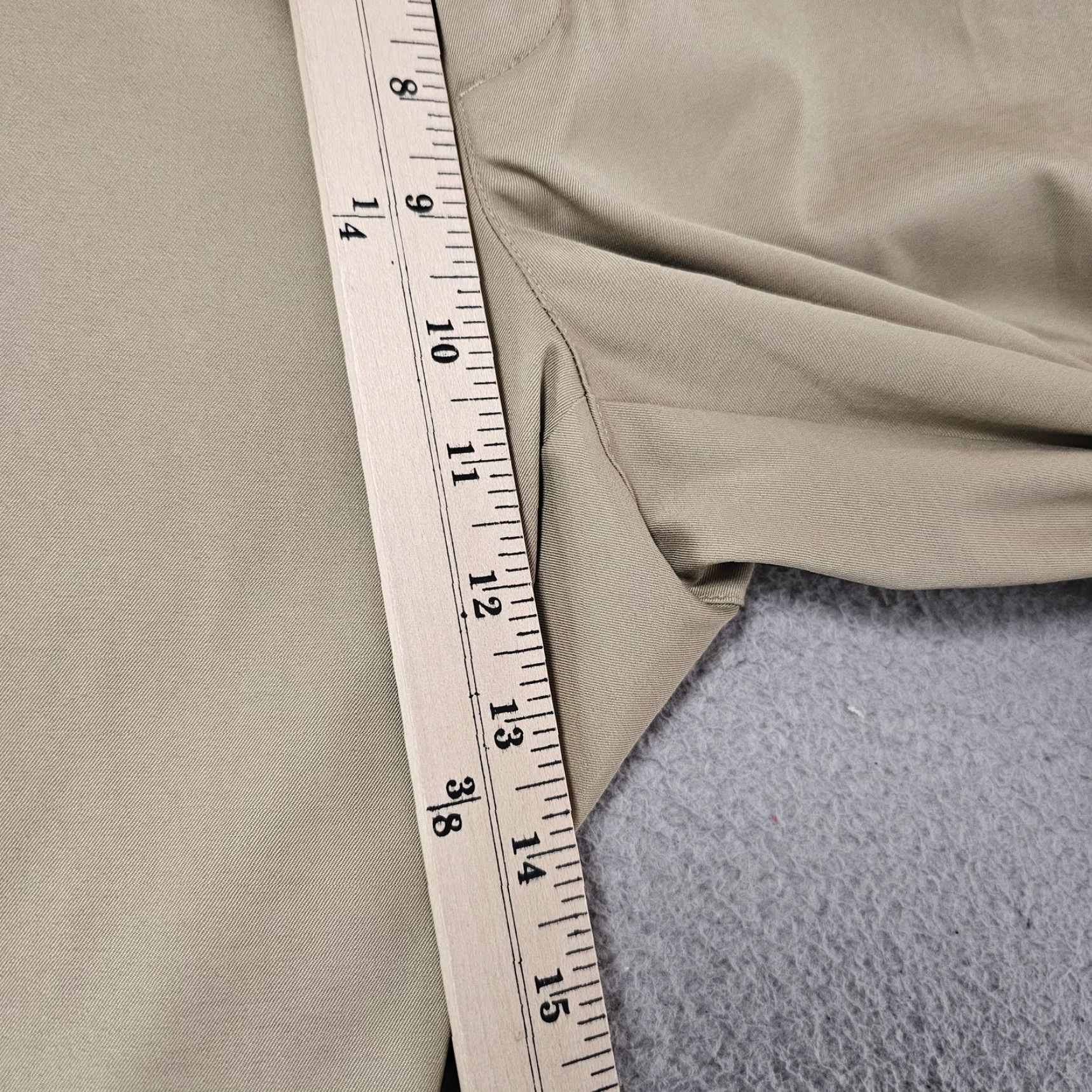 Nike Nike Golf Dri-Fit Pants Mens 36x30 Khaki Beige Performance Lightweight Stretch Moisture-Wicking Pockets Logo Casual Business Travel Workwear Pants Size US 36 / EU 52 - 4 Thumbnail