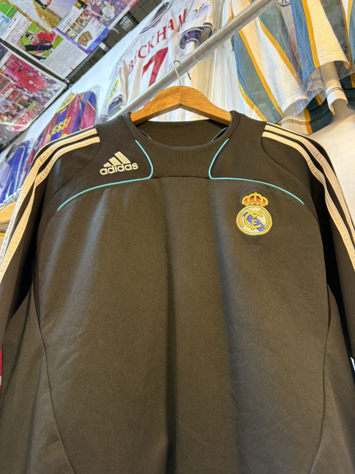 Adidas Vintage Y2K Real Madrid CF Tracksuit Size US L / EU 52-54 / 3 - 2 Thumbnail
