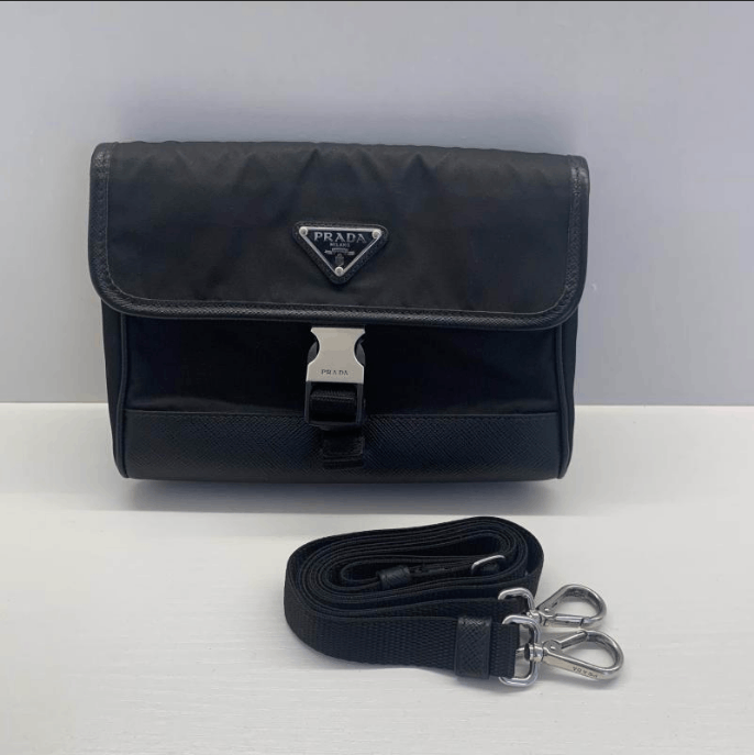 Prada Prada Silver Buckle Techwear Unisex Bag Size ONE SIZE - 1 Thumbnail