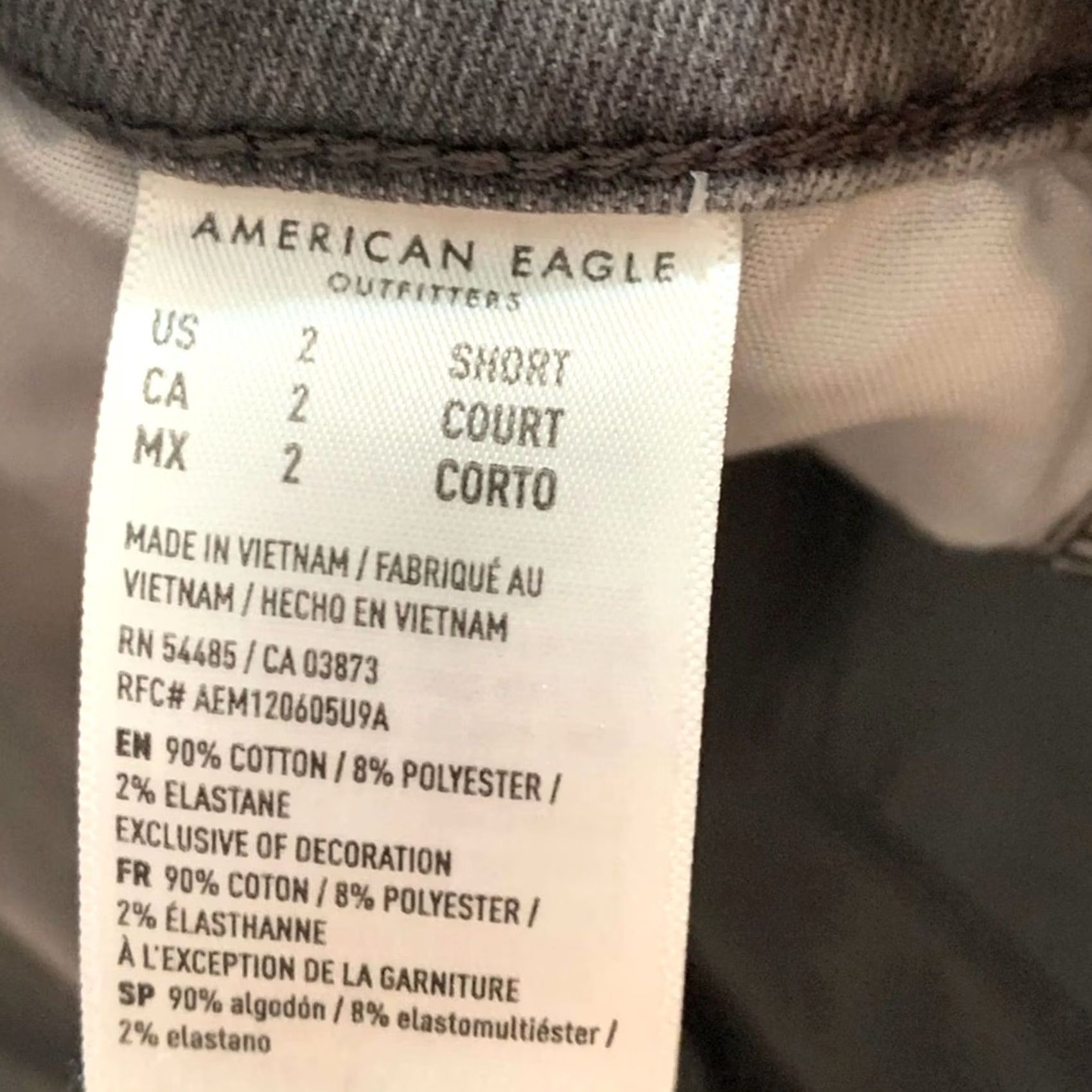 American Eagle Outfitters WOMENS AMERICAN EAGLE NEXT LEVEL STRETCH DISTRESSED BLACK JEANS SIZE 2 NICE Size 26" / US 2 / IT 38 - 5 Thumbnail