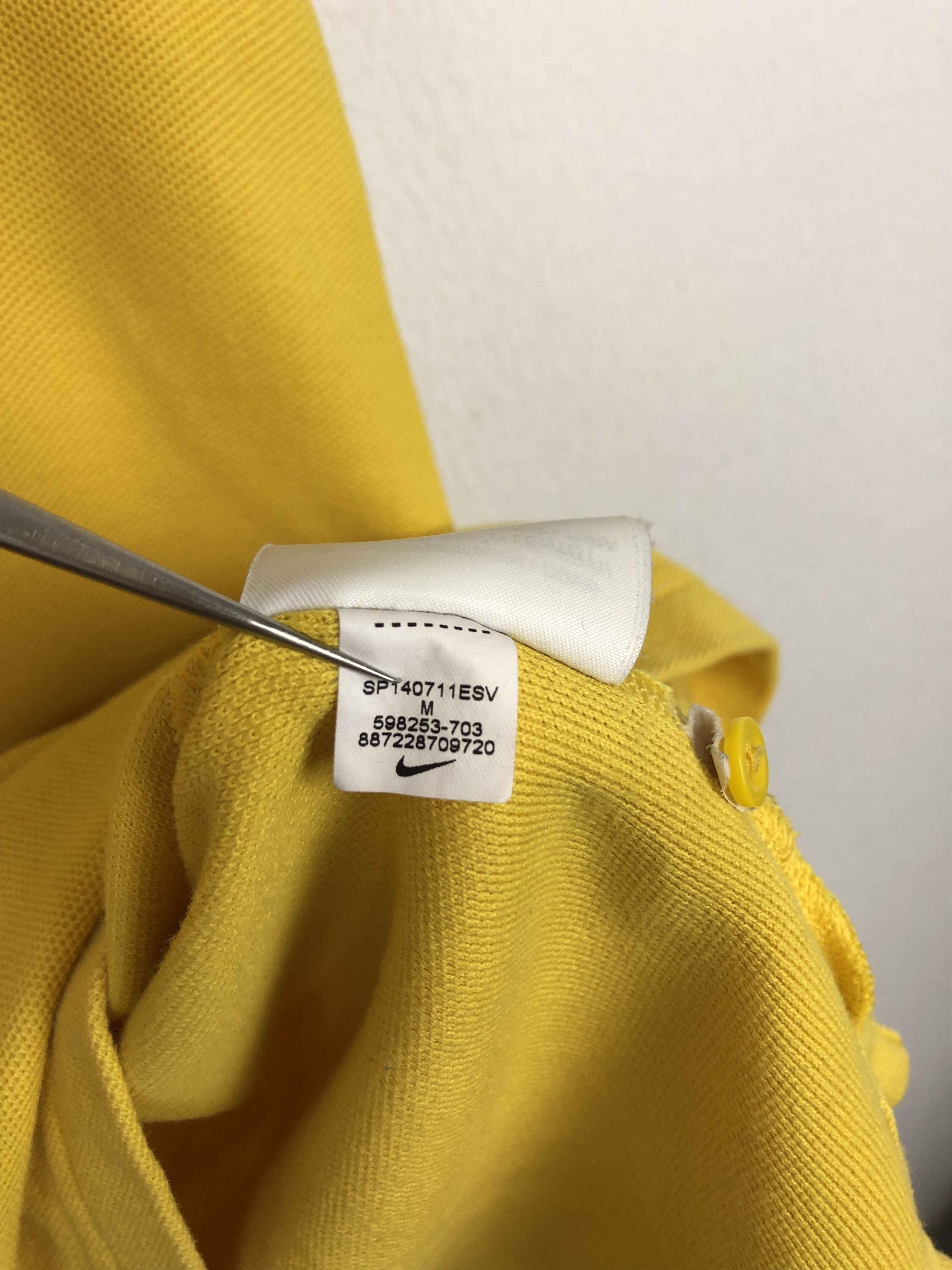 Nike Nike Brazil Football Shirt Soccer Polo Jersey National Tee Size US M / EU 48-50 / 2 - 11 Thumbnail