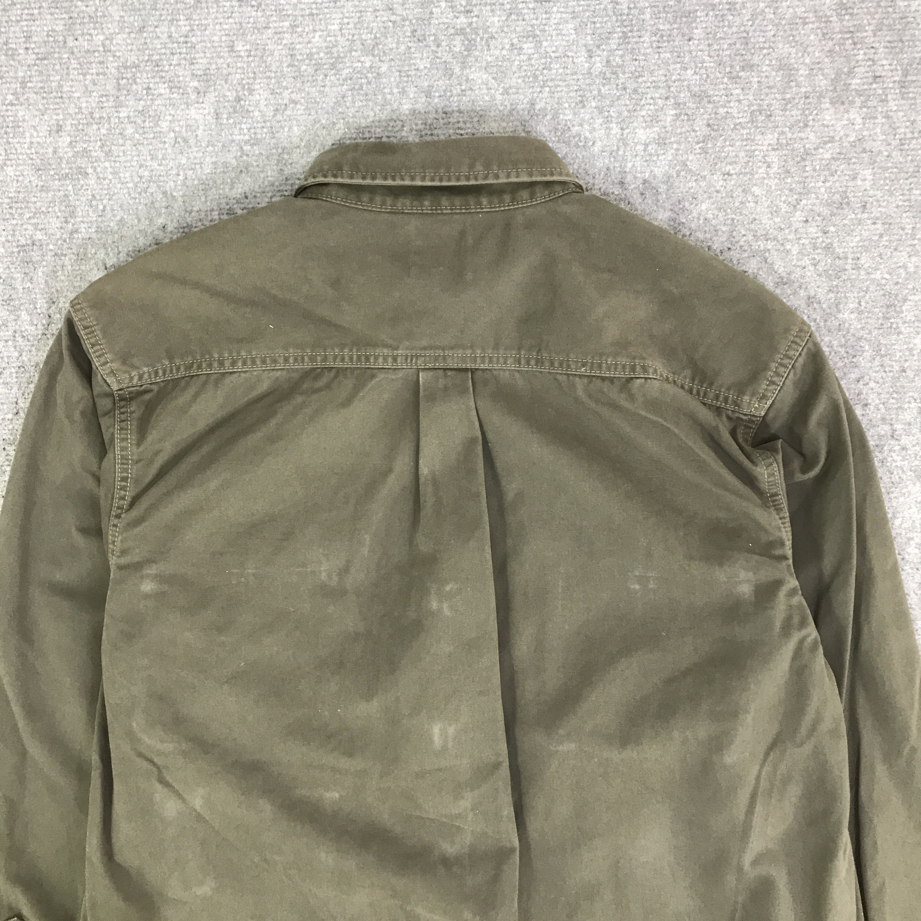 Japanese Brand KRIFF MAYER ARMY STYLE BUTTON UP SHIRT K116B21 Size US L / EU 52-54 / 3 - 4 Thumbnail