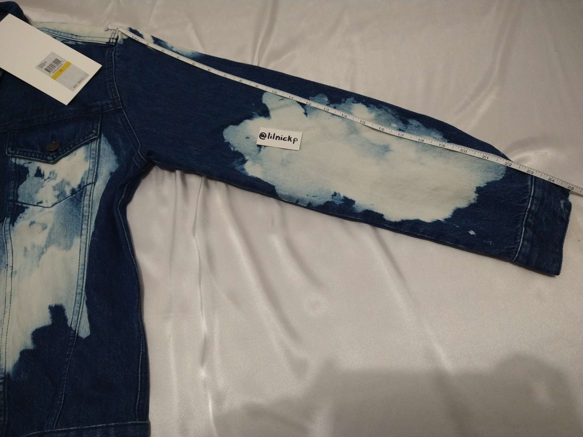 Calvin Klein 205W39NYC EST. 1978 Lunar Ascent Denim Trucker Jacket Size US M / EU 48-50 / 2 - 7 Thumbnail