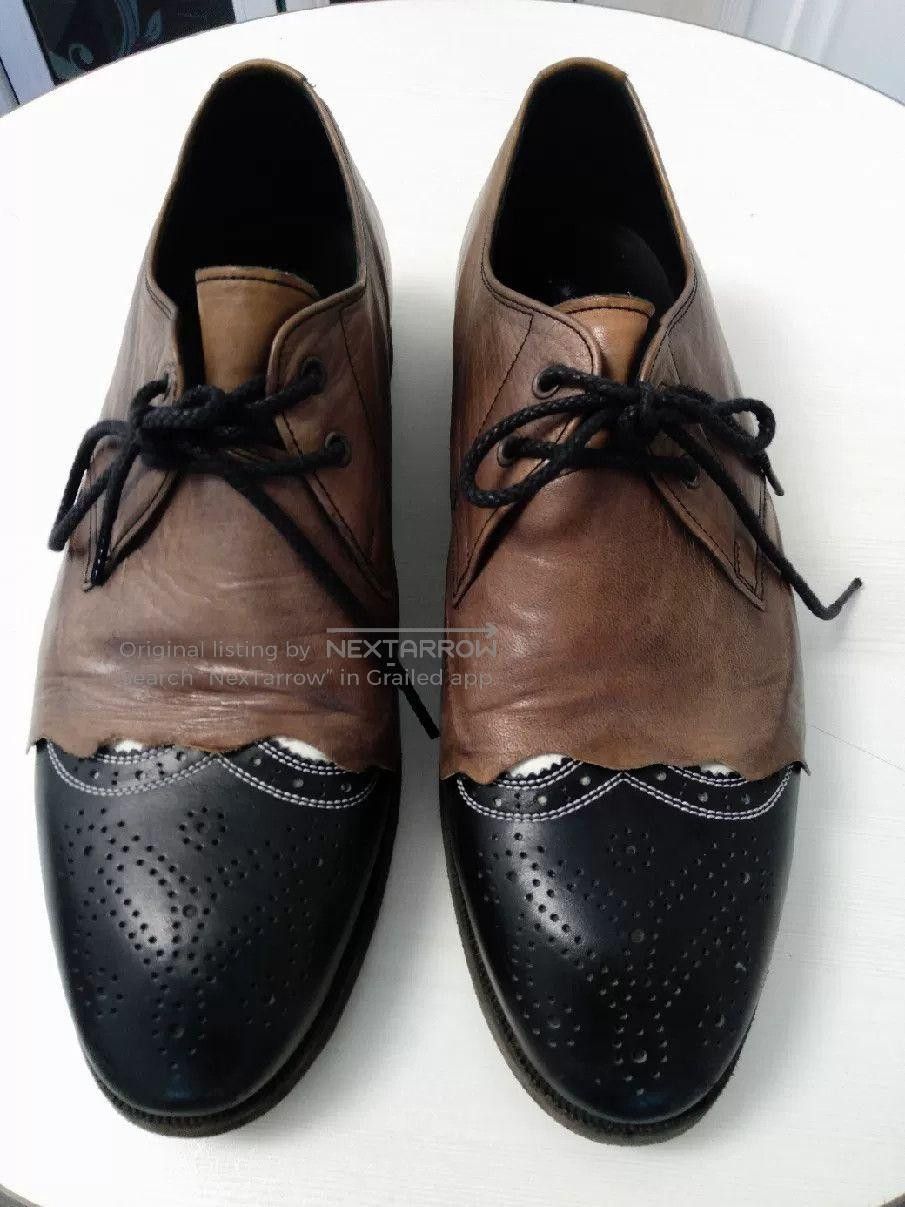 Maison MIHARA YASUHIRO Mihara Yasuhiro Men's Brown Leather Shoes. Size US 9.5 / EU 42-43 - 2 Thumbnail