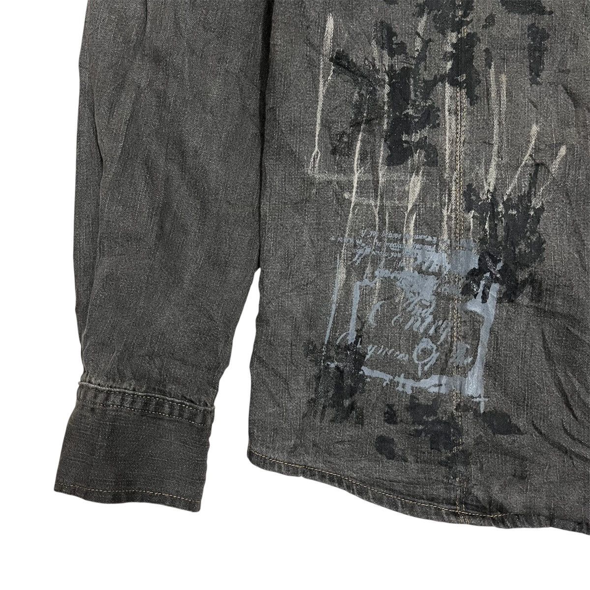 Hysteric Glamour 2000s Splendid Satisfation Poem Western Shirt Punk Lgb Size US L / EU 52-54 / 3 - 2 Thumbnail