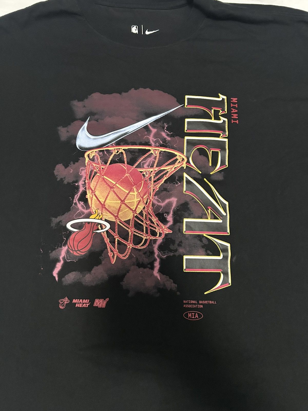 Nike Nike Miami Heat tee Size US L / EU 52-54 / 3 - 2 Thumbnail