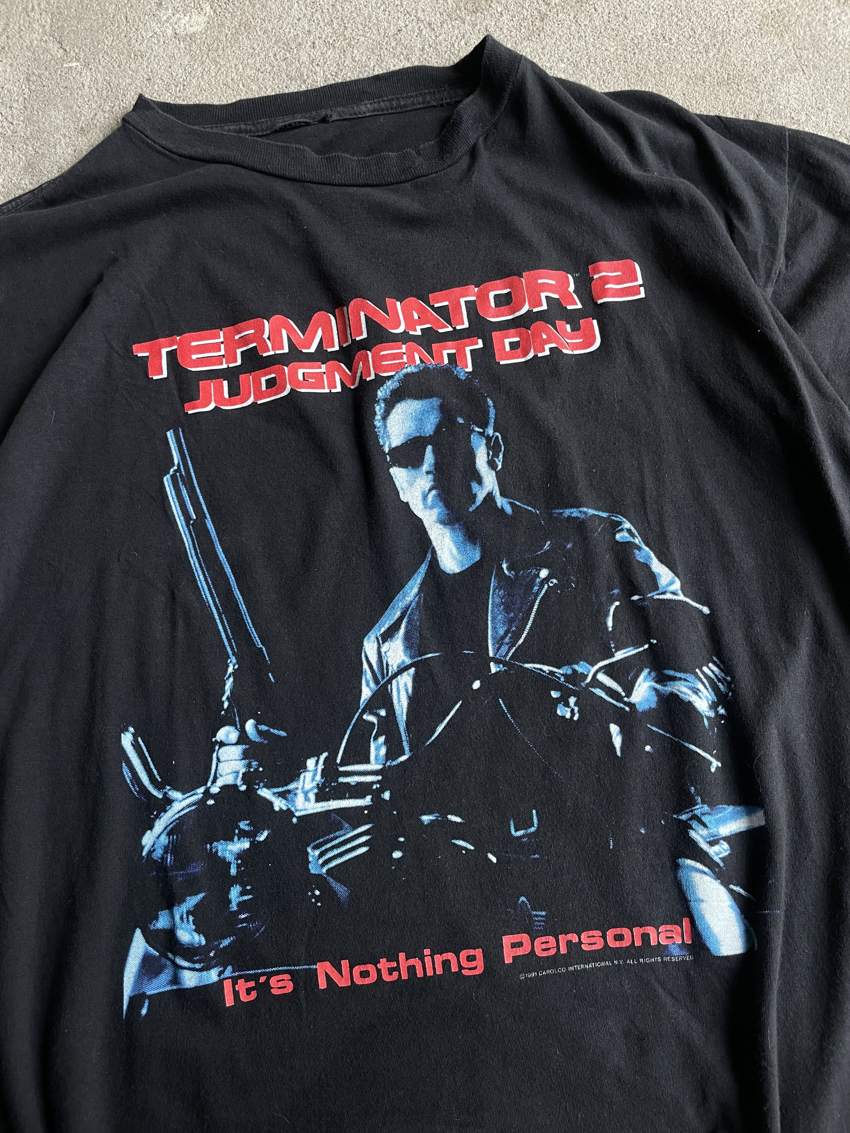 Universal Studios × Vintage VTG 1997 Terminator 2 Single Stitch T shirt XL Rare Tee Y2K Size US L / EU 52-54 / 3 - 4 Thumbnail